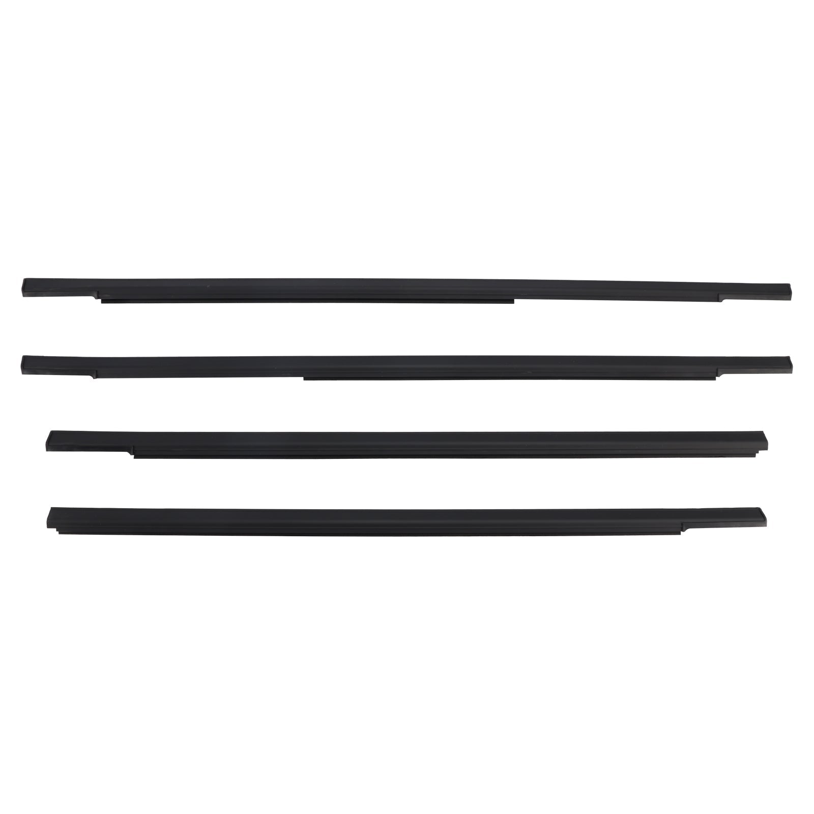 4PCS Door Window Weatherstrip Mould Kit For Patrol Y61 GU