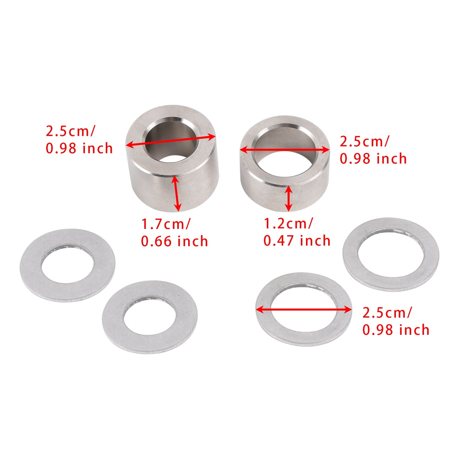 1600036 Bypass Tube Eliminator Kit Aluminum Shunts And Sealing Washers Bypass