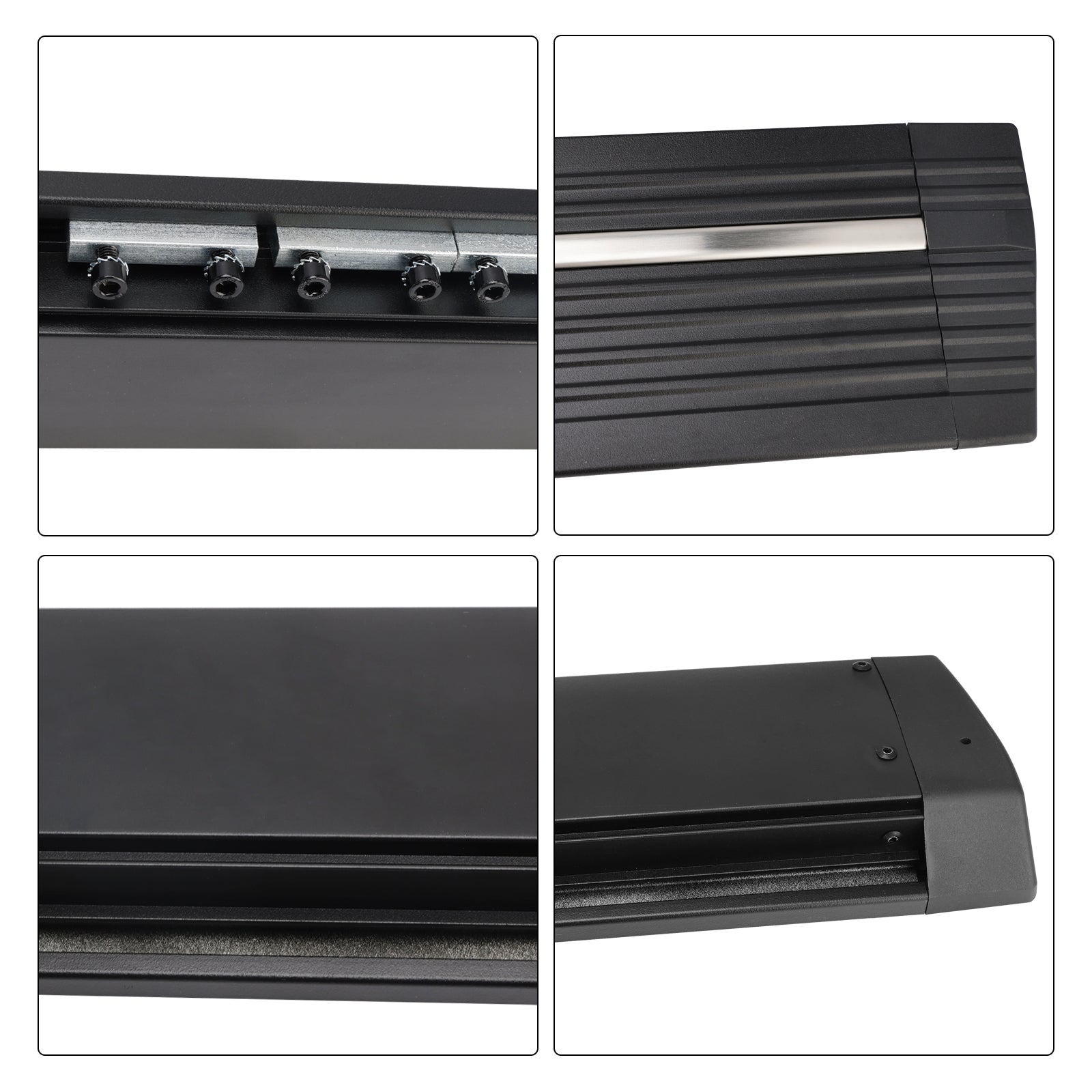 For Ford Ranger T7/T8 2020 Electric Power Running Boards with LED Truck Step Lights
