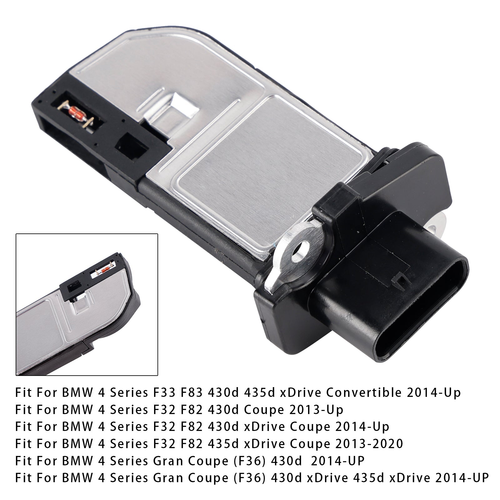 Mass Air Flow Meter Sensor For BMW 330d 525d 530d X3 X4 13627804150