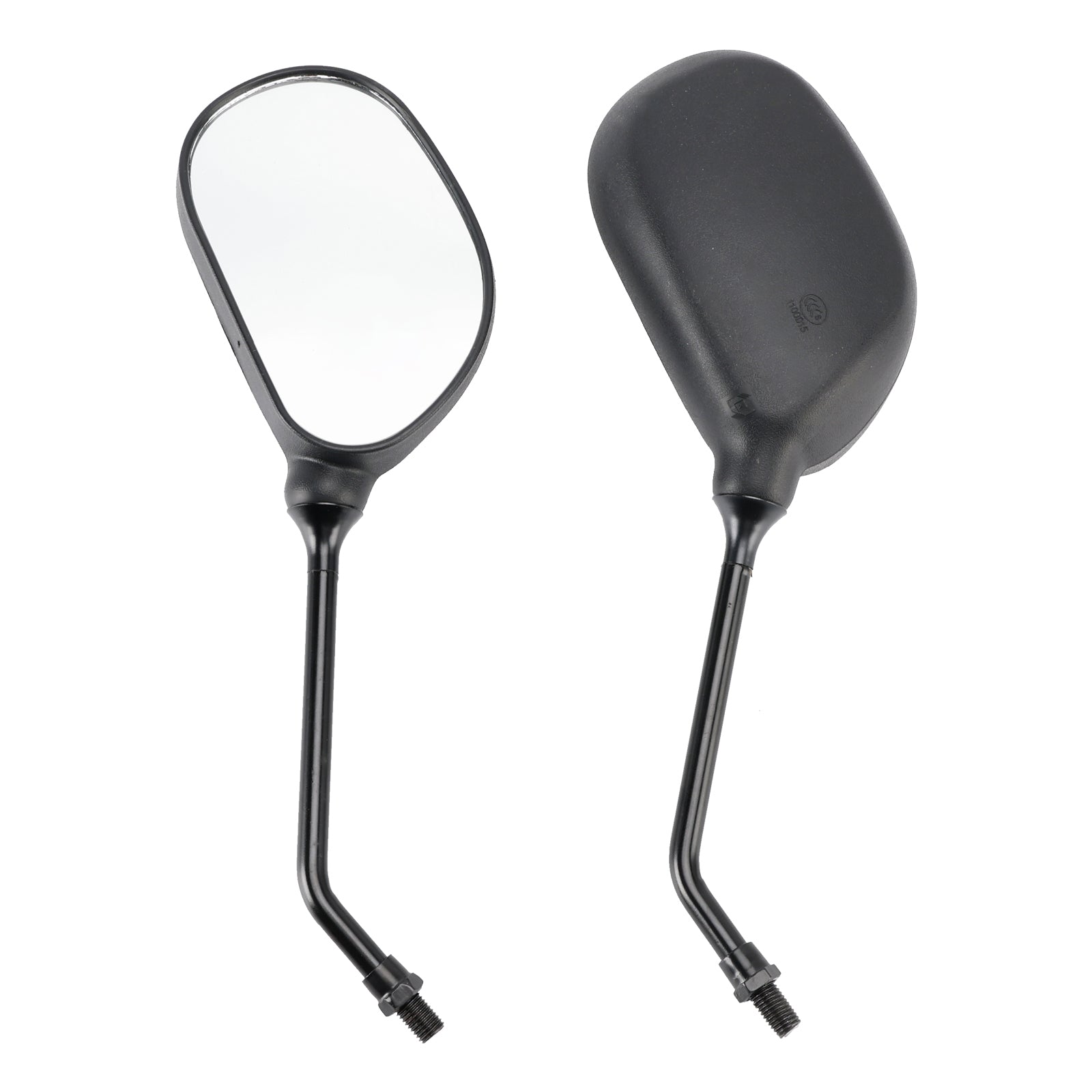 PAIR REARVIEW MIRROR ASSY FOR YAMAHA YBR125 YBR 125 CUSTOM 2008-2016