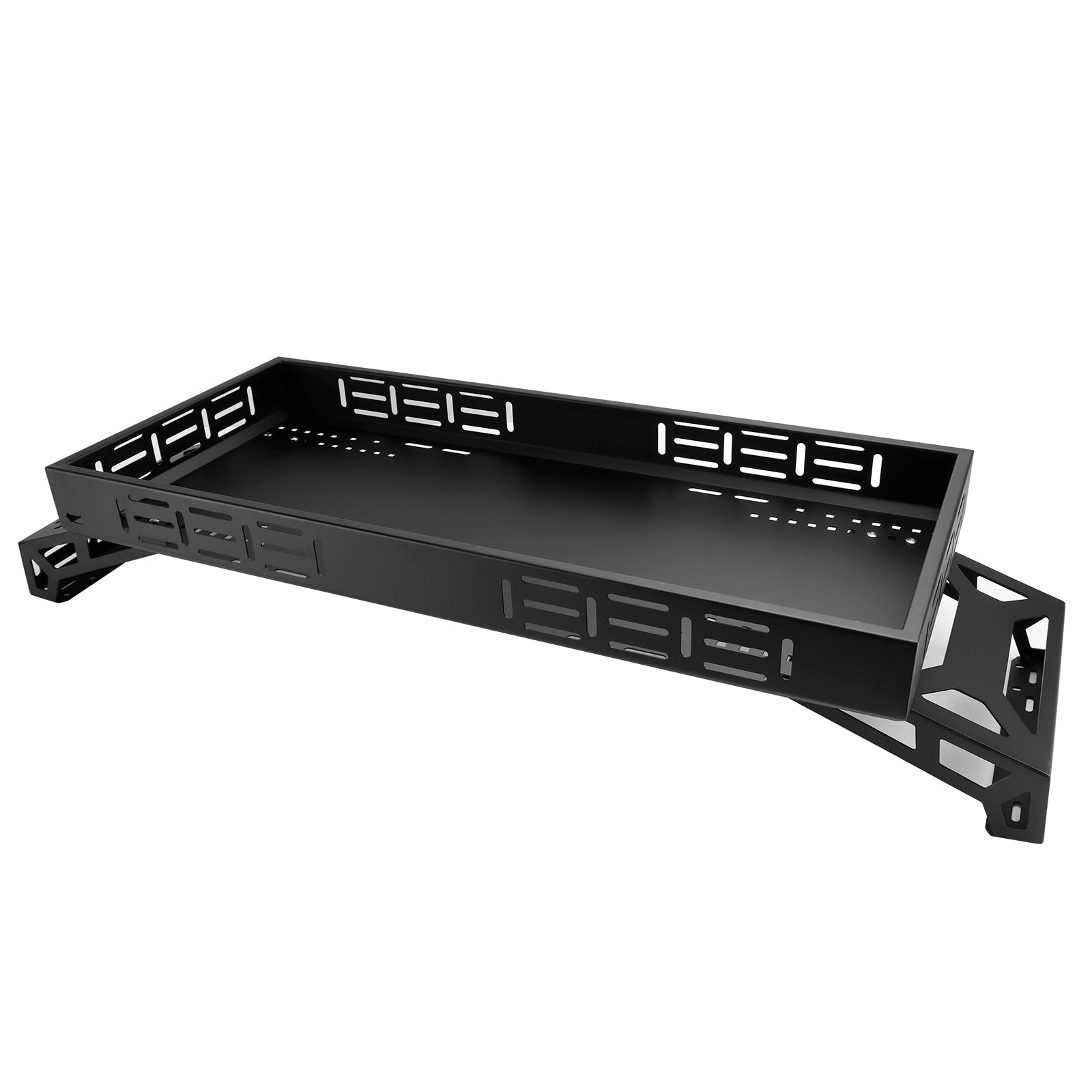 Utv Raised Metal Full-Bed Rack Universal Steel For Polaris Ranger 900 General