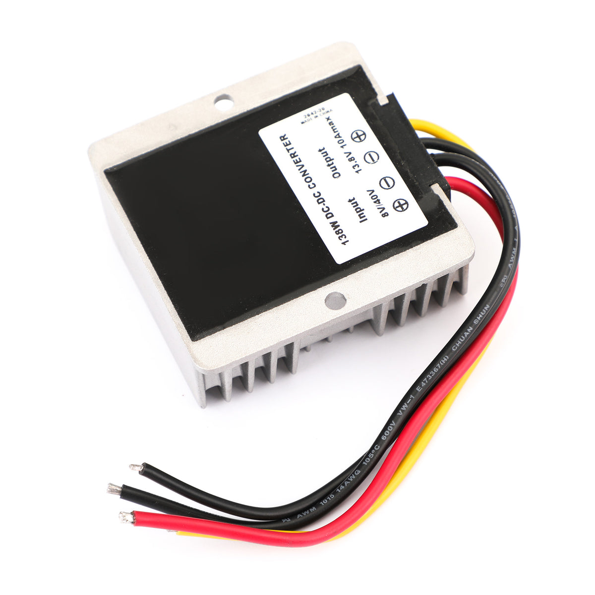 Areyourshop DC 9V-36V To 13.8V 10A 138W Step Up/Down Power Regulator Converter Module
