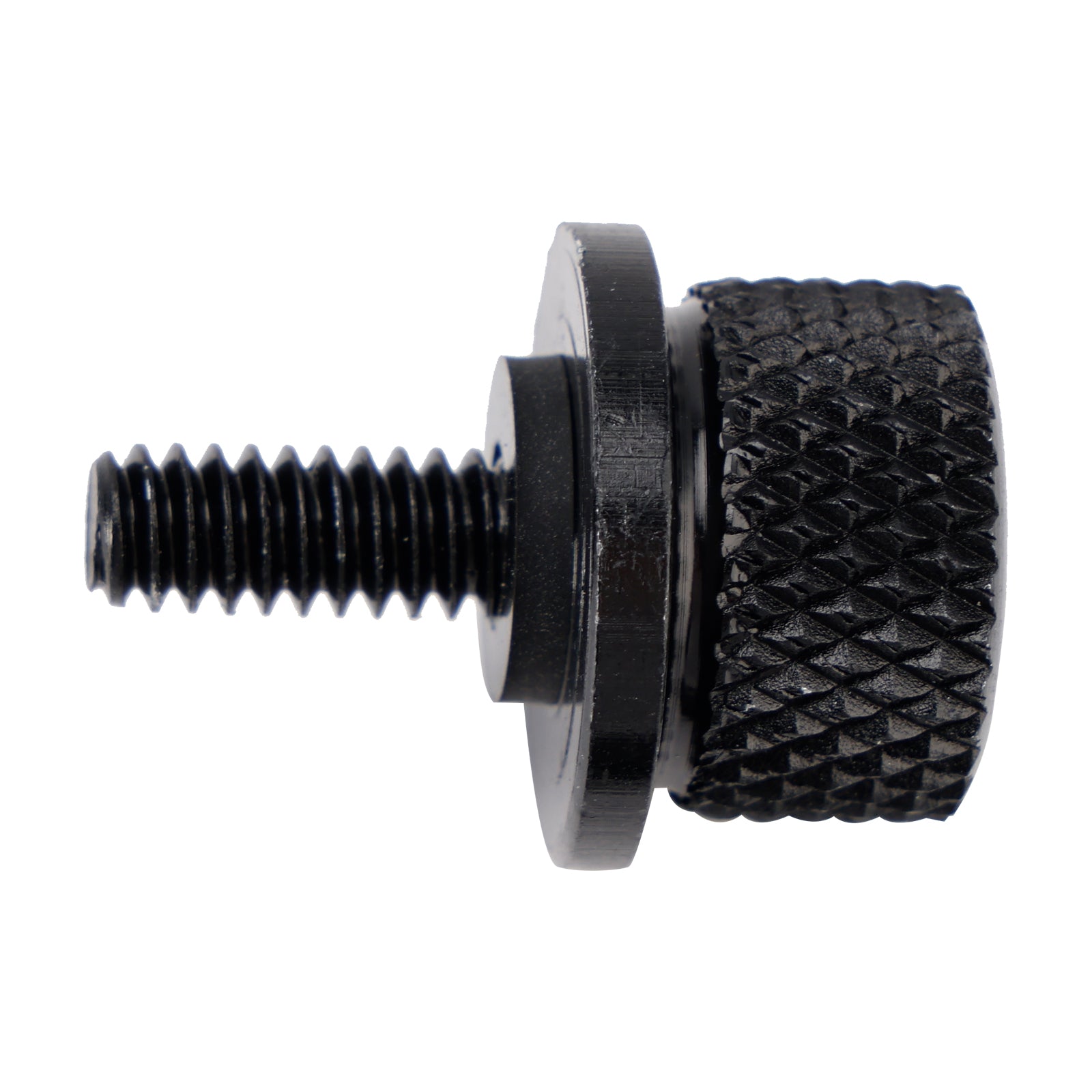 1/4"-20 Black Fender Seat Bolt Screw Quick Release For Touring Softail Dyna