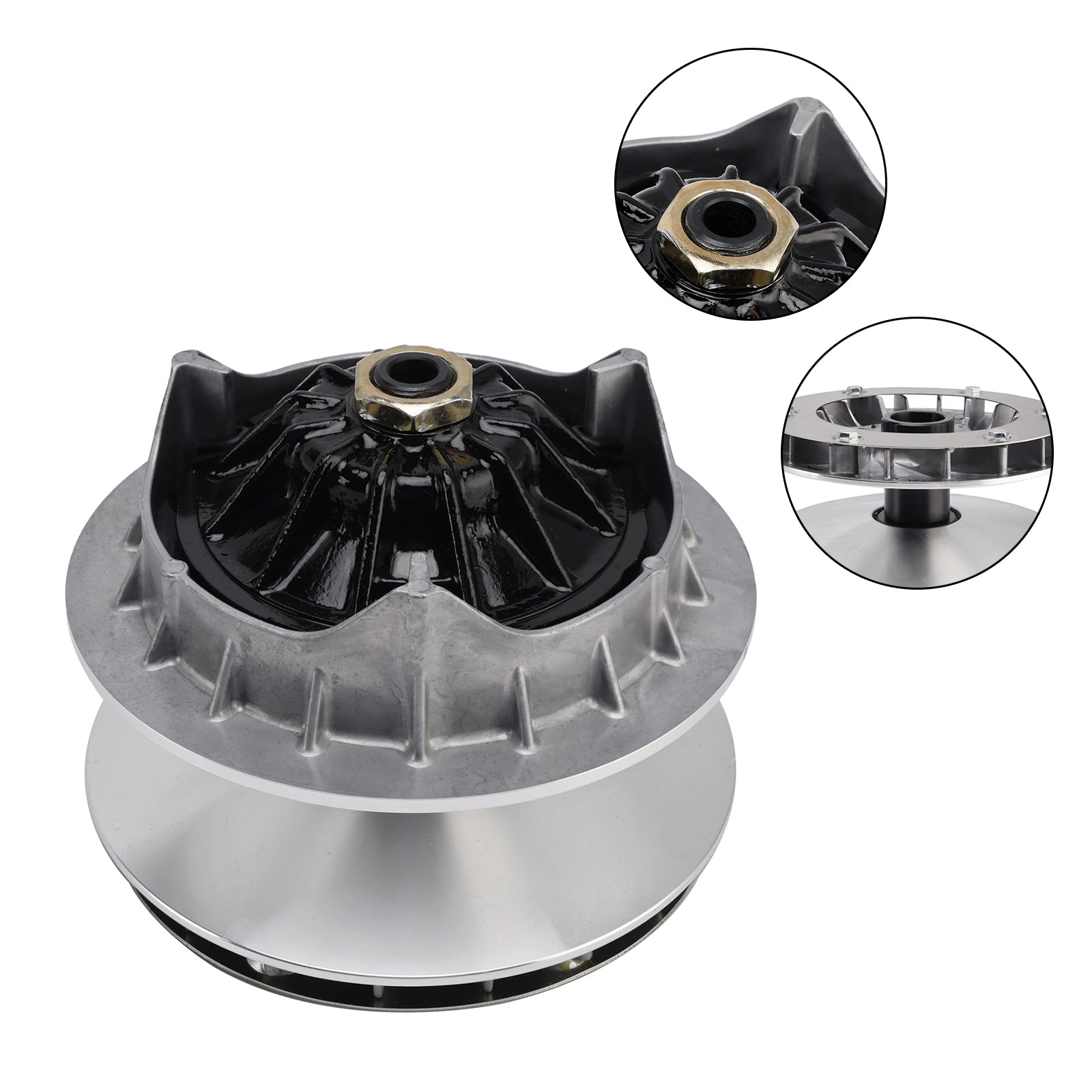 Rear Variator Secondary Driven Clutch 21040306401 For Odes Pathcross 650 Atv 800