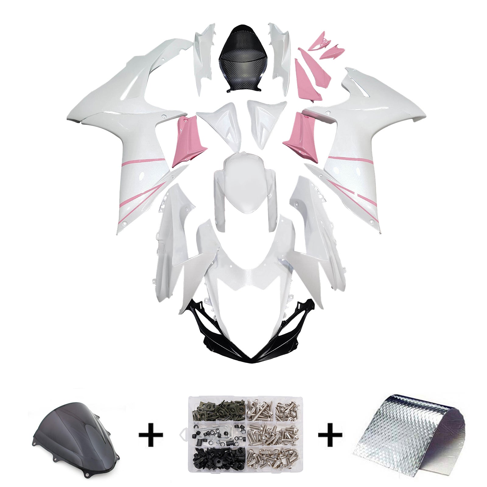 Injection Fairing Kit Bodywork Plastic ABS For Suzuki GSXR 600/750 2011-2025 K11