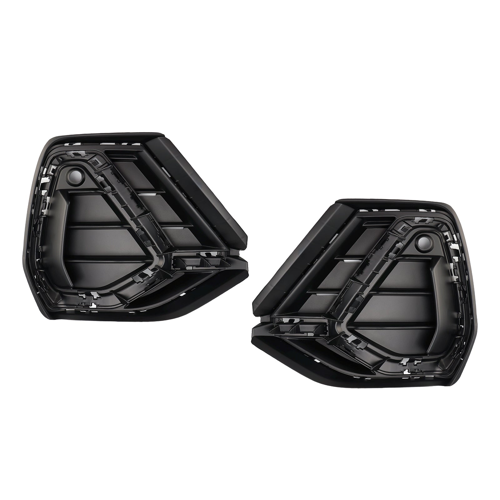 2019-2022 Audi Q3 S-Line 2PCS Gloss Black Front Bumper Grille Cover