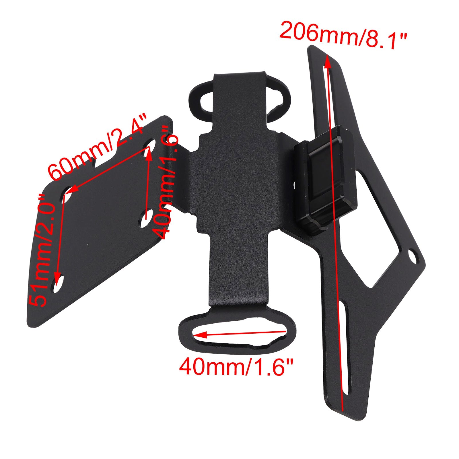 2025 Kawasaki Z900 License Plate Holder Frame Bracket