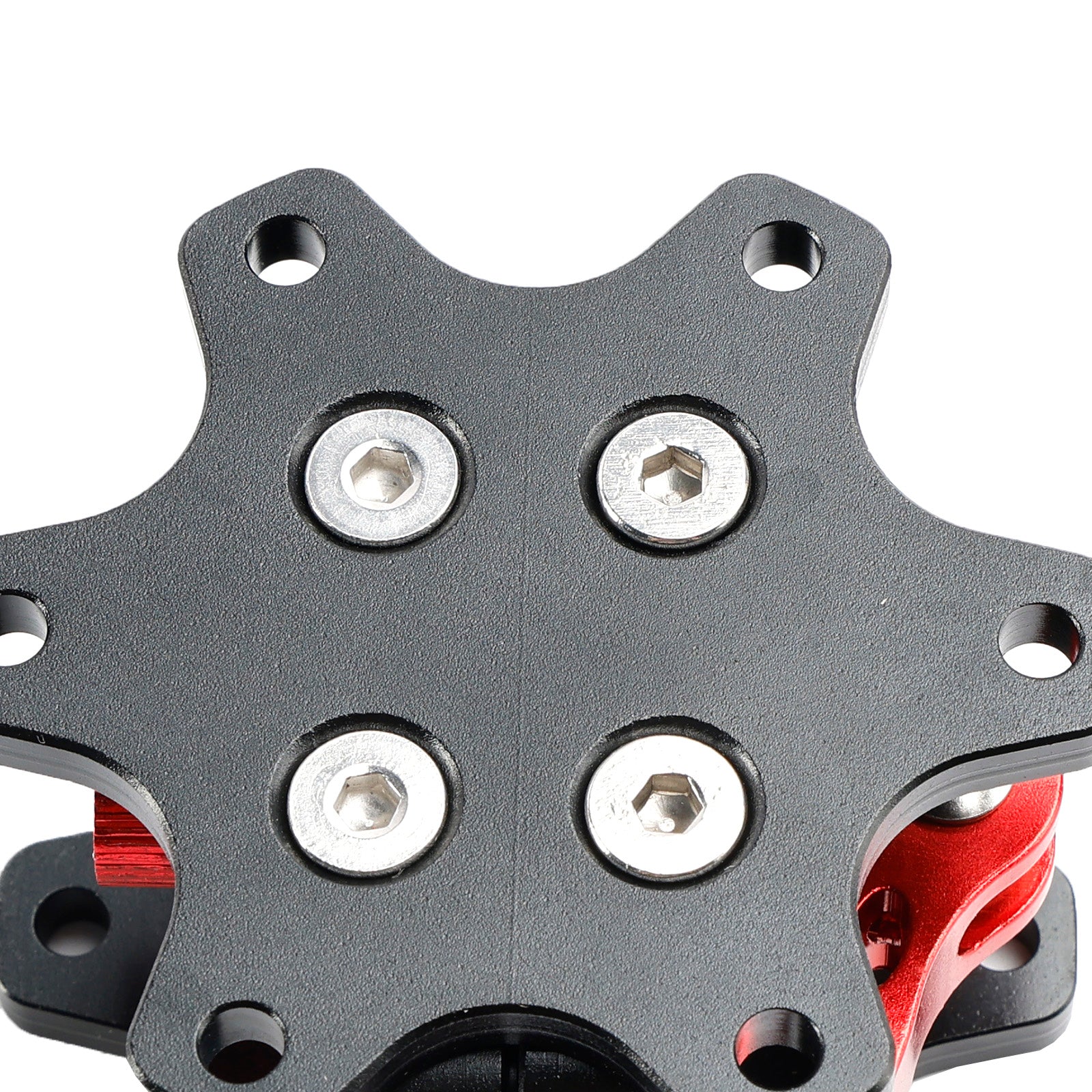 70mm Steering Wheel Quick Release Hub Adapter For Thrustmaster/Logitech Black