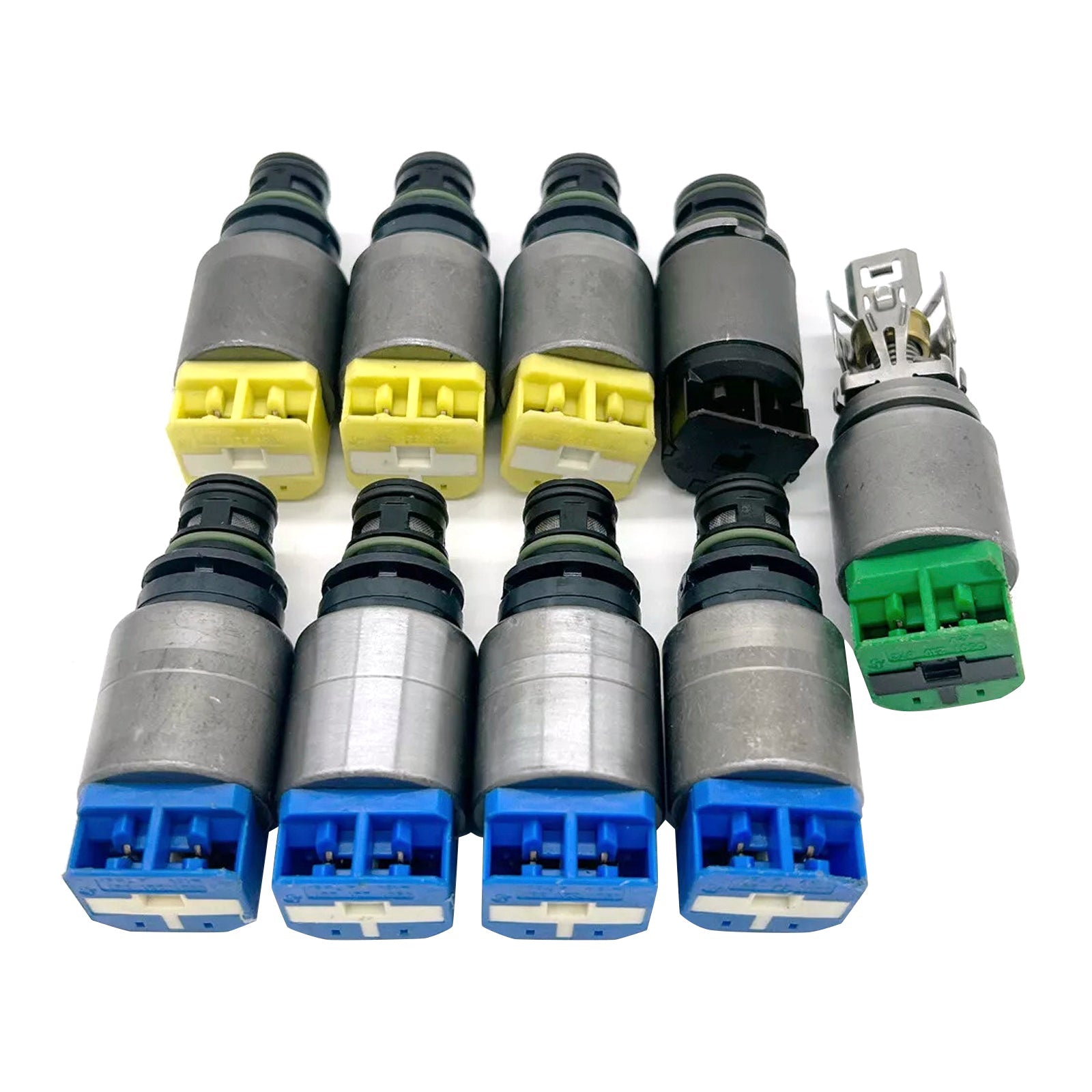9pcs 8HP50 8-Speed Automatic Transmission Solenoid For BMW Dodge Jeep Alfa Romeo
