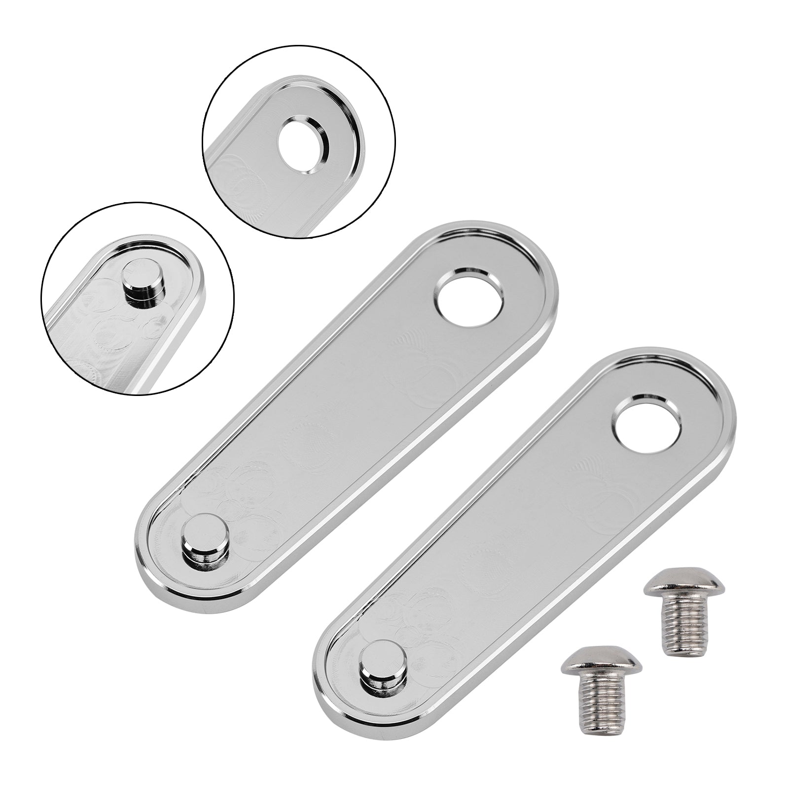 1993-2023 Electra Glides Road Glides Rear Floorboard Foot Peg Frame Plates