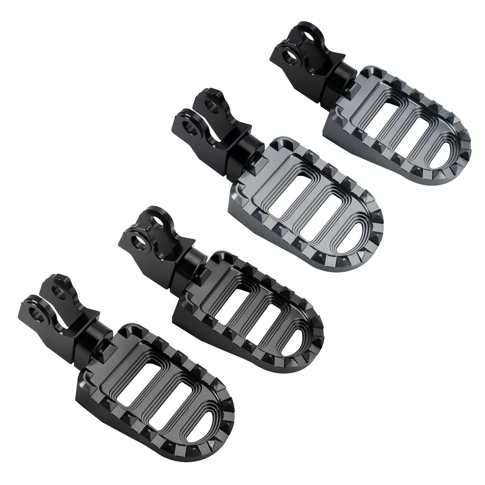 Front Footrests Foot Pegs fit for HONDA CL250 CL300 CL500 Trail 125 2023-2024