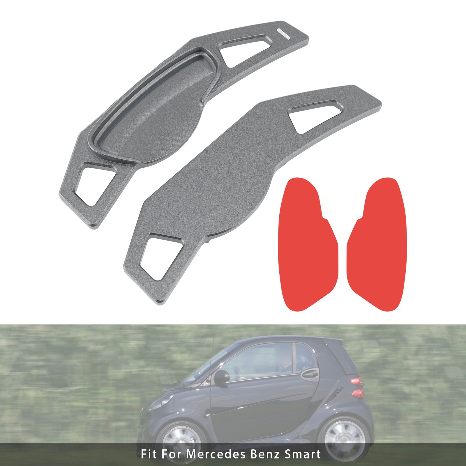 Steering Wheel Paddle Shifter Extension For Smart Aluminium