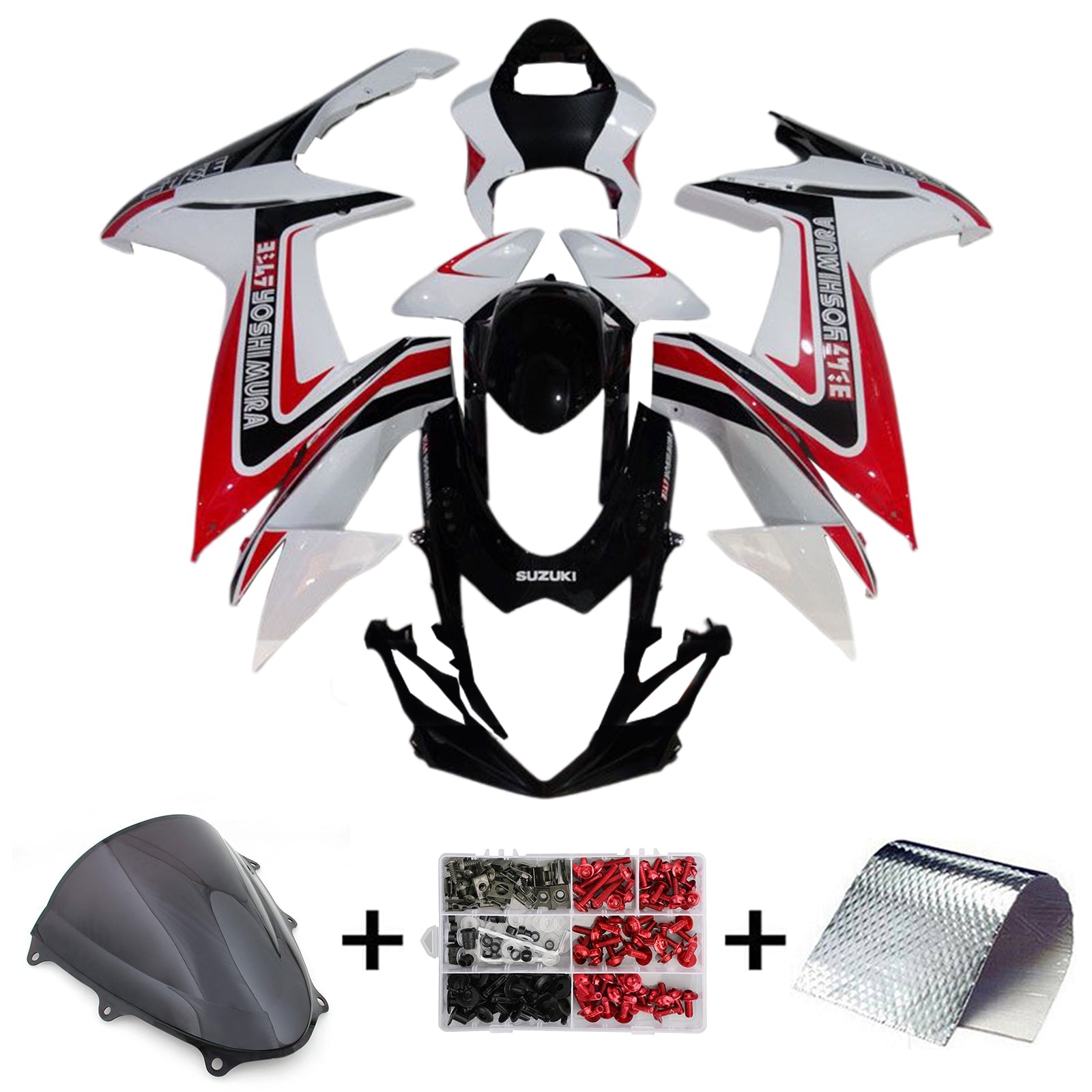 Amotopart Suzuki GSXR 600/750 2011-2025 K11 Fairing Kit Bodywork Plastic ABS
