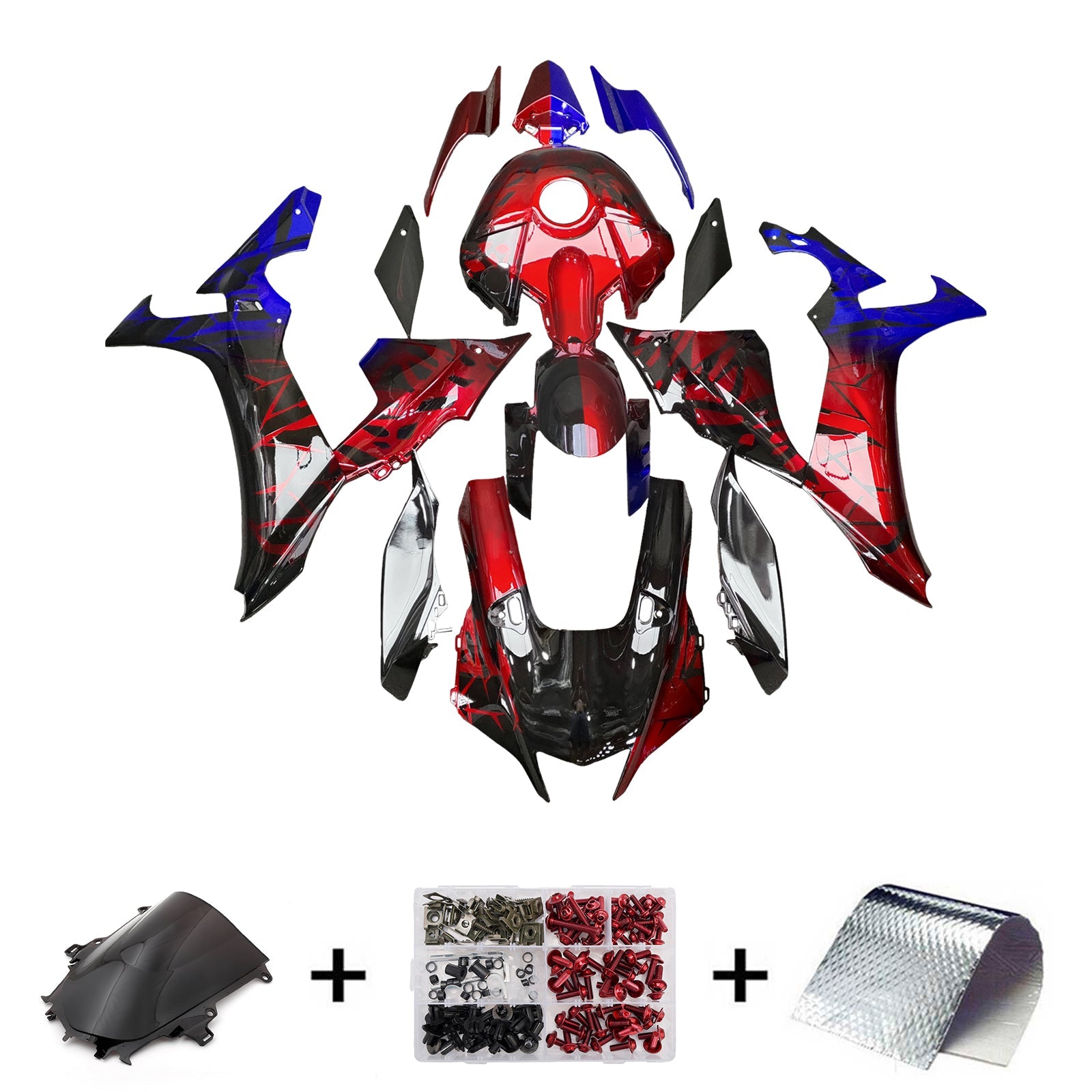 Injection Fairing Kit Bodywork Plastic ABS fit For Yamaha YZF-R1 2020-2025