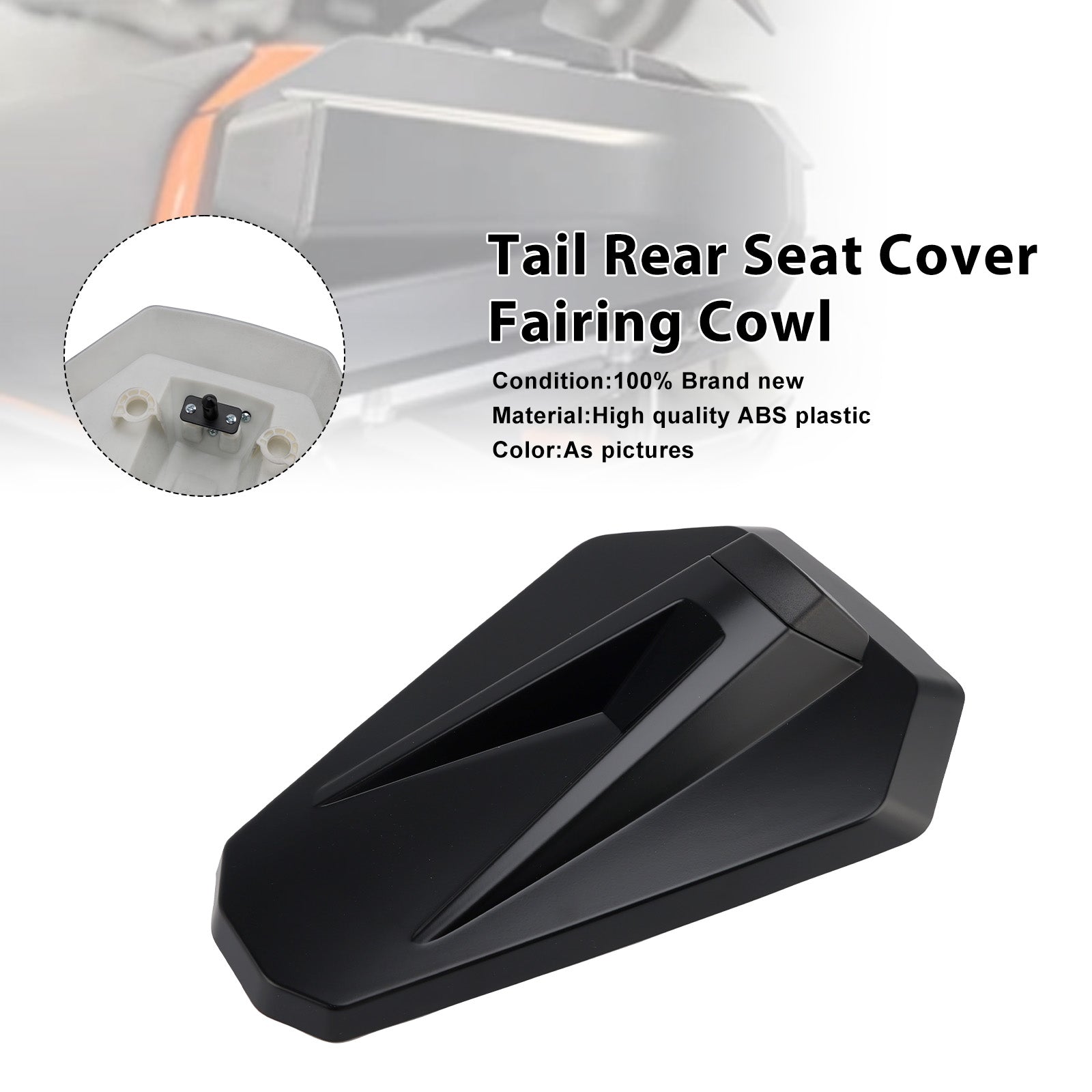 2024-2025 390 Duke Tail Rear Seat Cover Fairing Cowl