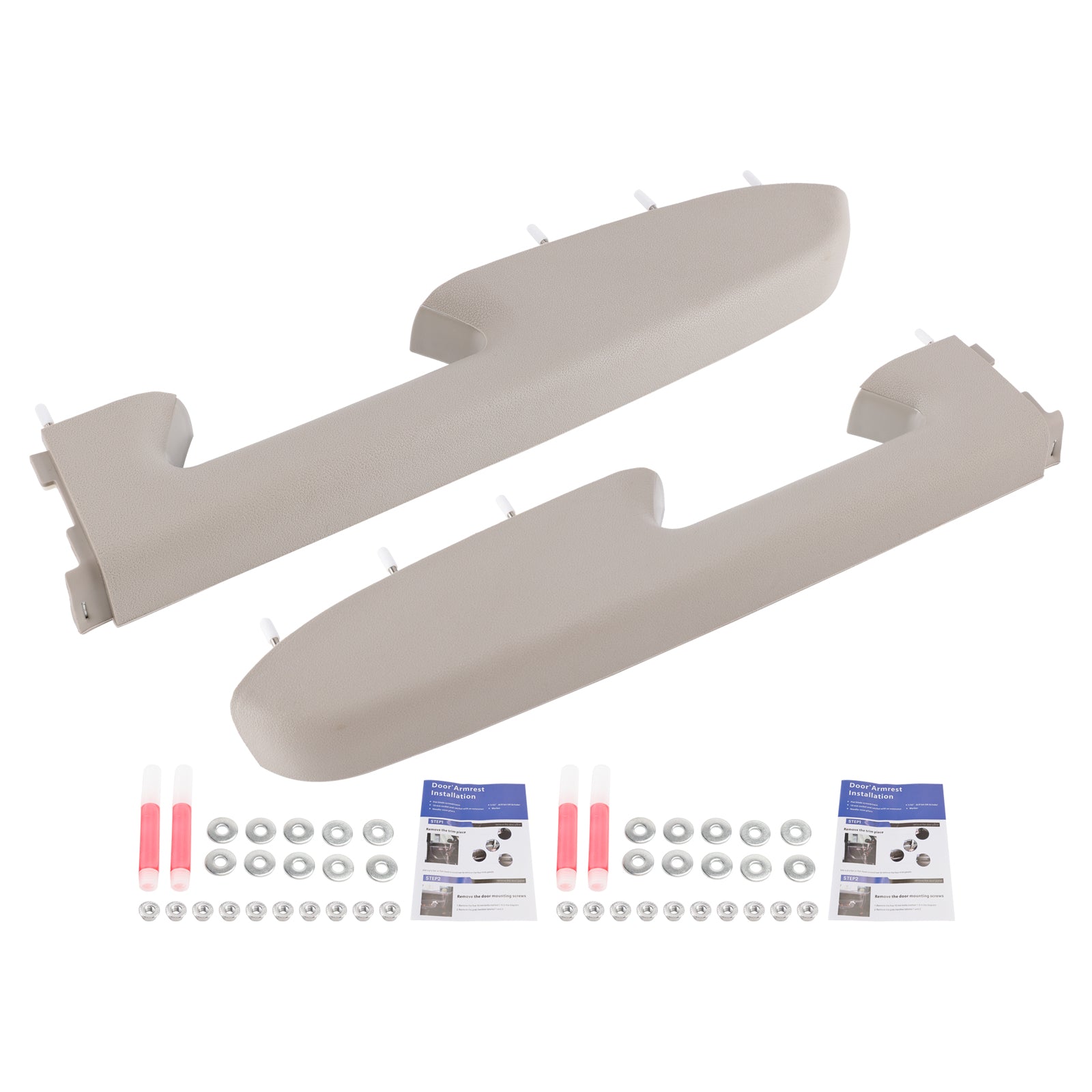 2010-2014 For Chevrolet Silverado 3500 HD Front Armrest Repair Kit Gray 22818466