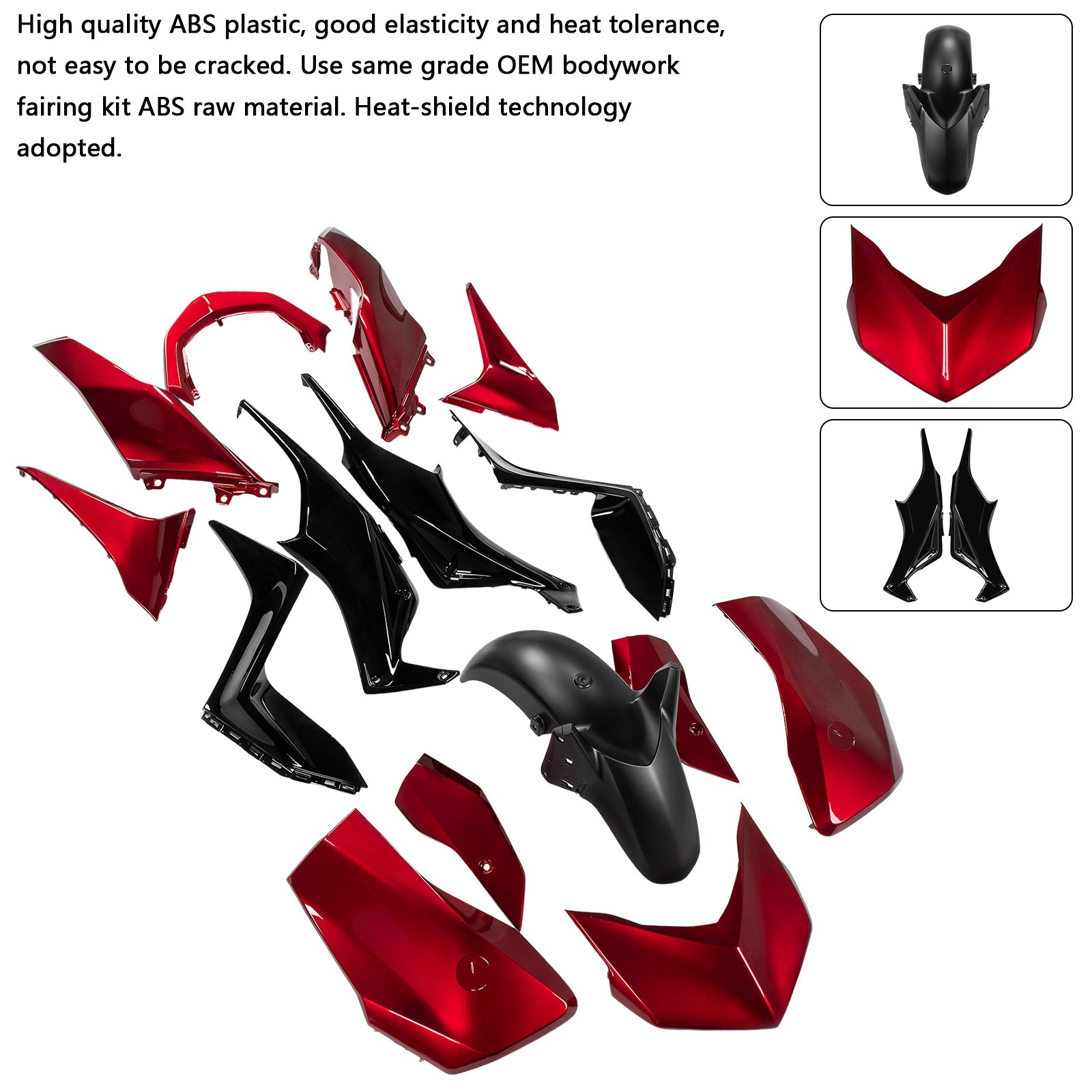 Injection ABS Bodywork Fairing Kit for Yamaha X-MAX 300 XMAX 2023-2024 11#