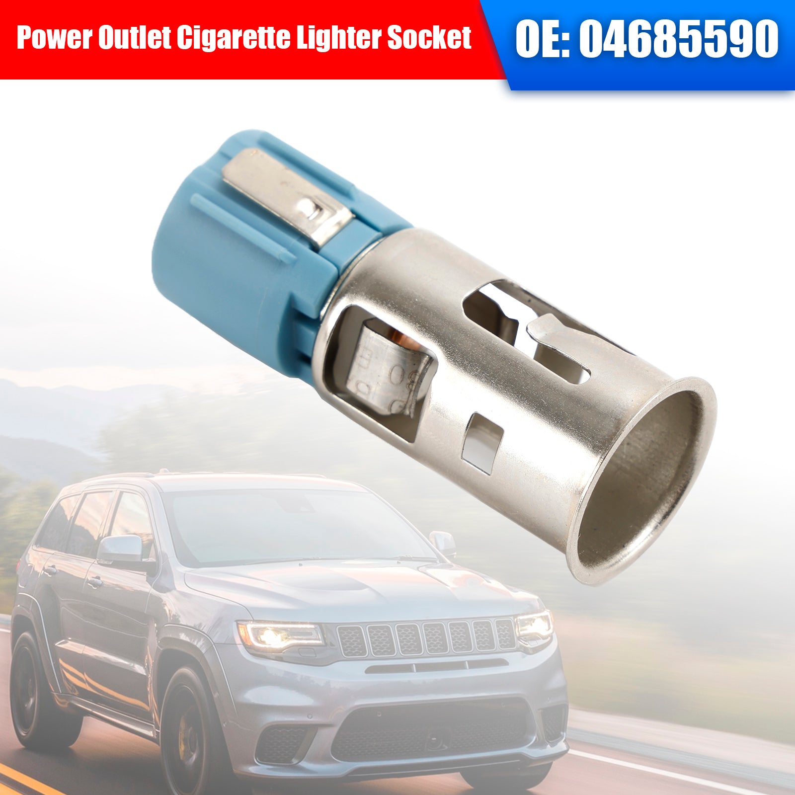 dodge ram cigarette lighter socket ANODZU 12V Power Outlet Fit for Chrysler Jeep Select Models, with Tool Replace 4793554AC : Automotive All Dorman products are backed by more than a century of automotive parts and hardware expertise Power Outlet Cigarette Lighter Socket