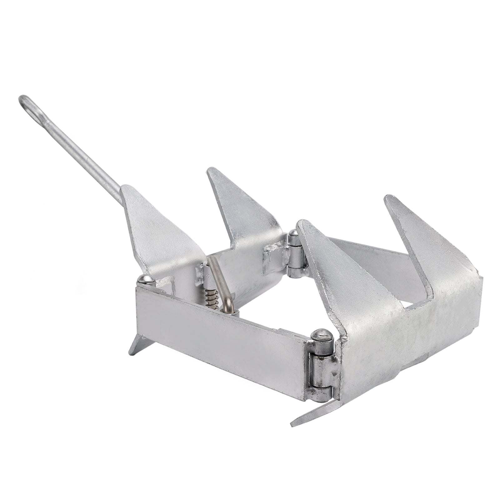 Hot-Dipped Boat Anchor 13Lbs Foldable Sliding Box Anchor Fits For Boat
