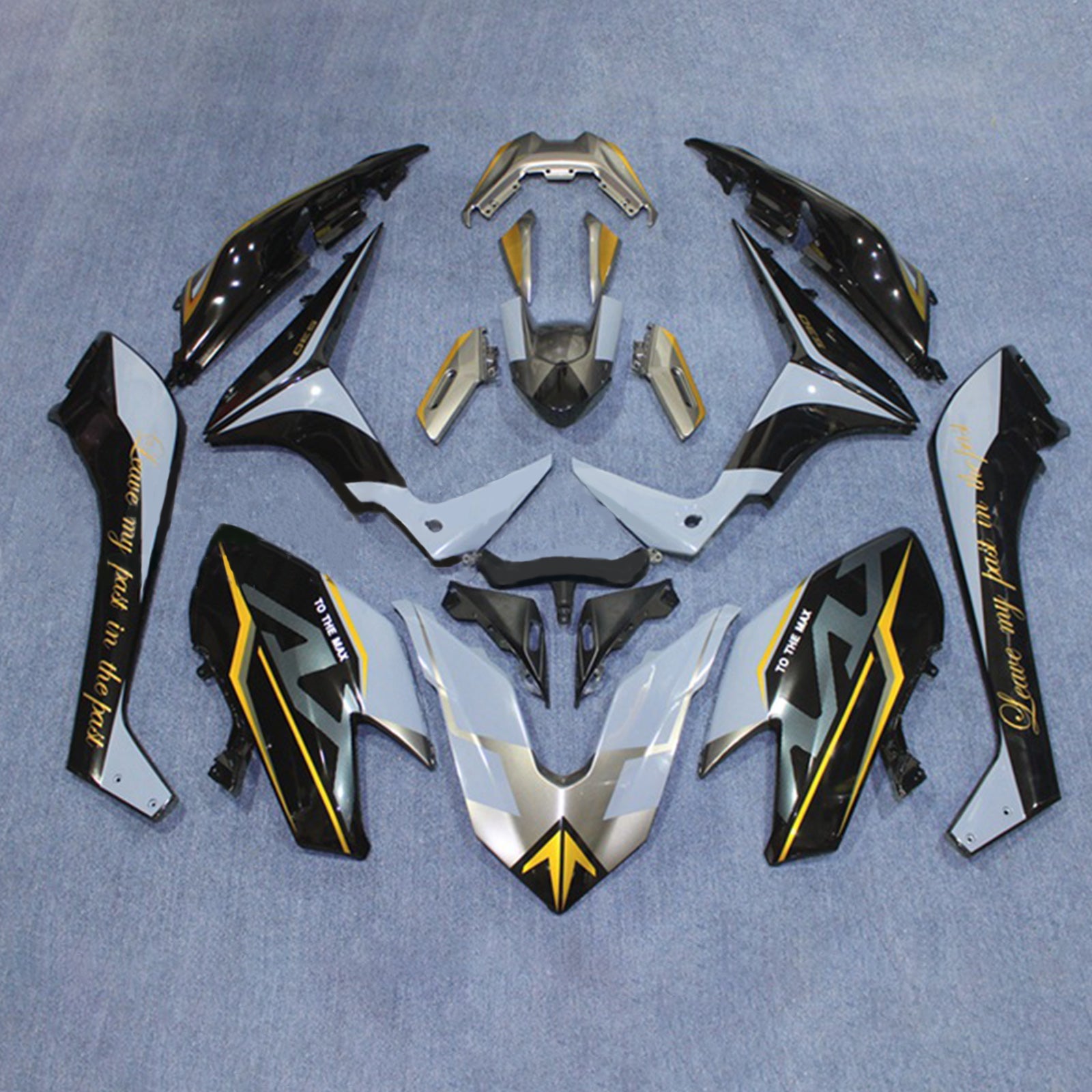 Amotopart Yamaha T-Max Tmax530 2017-2018 페어링 키트 차체 복근