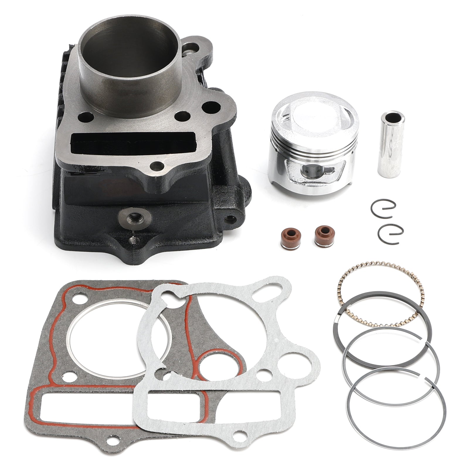 Top End Rebuild Kit Cylinder Head Piston For Honda CT70 CRF70 XR70 ATC70 TRX70