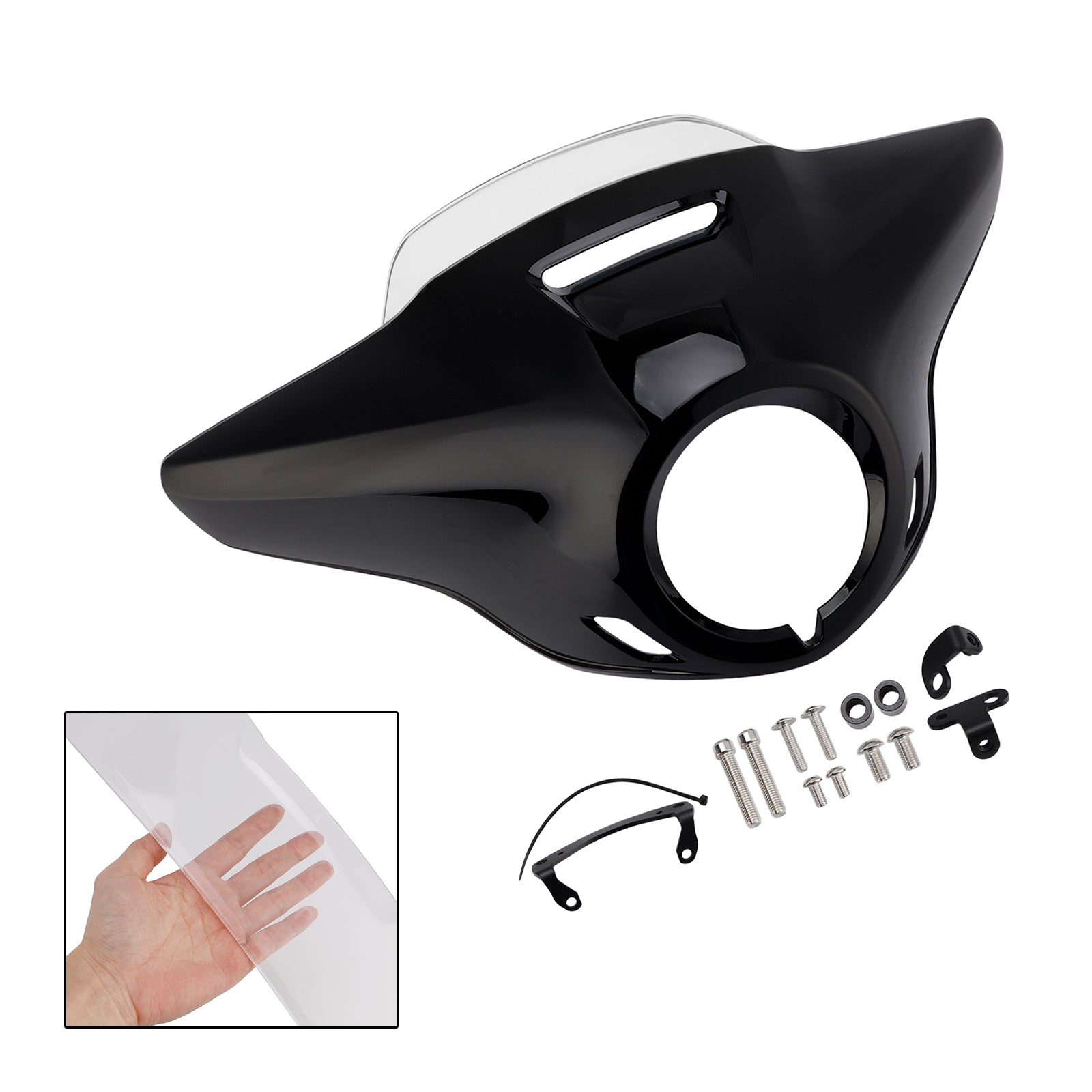 2021-2024 HONDA CM300 CM500 Windshield WindScreen Headlight Fairing