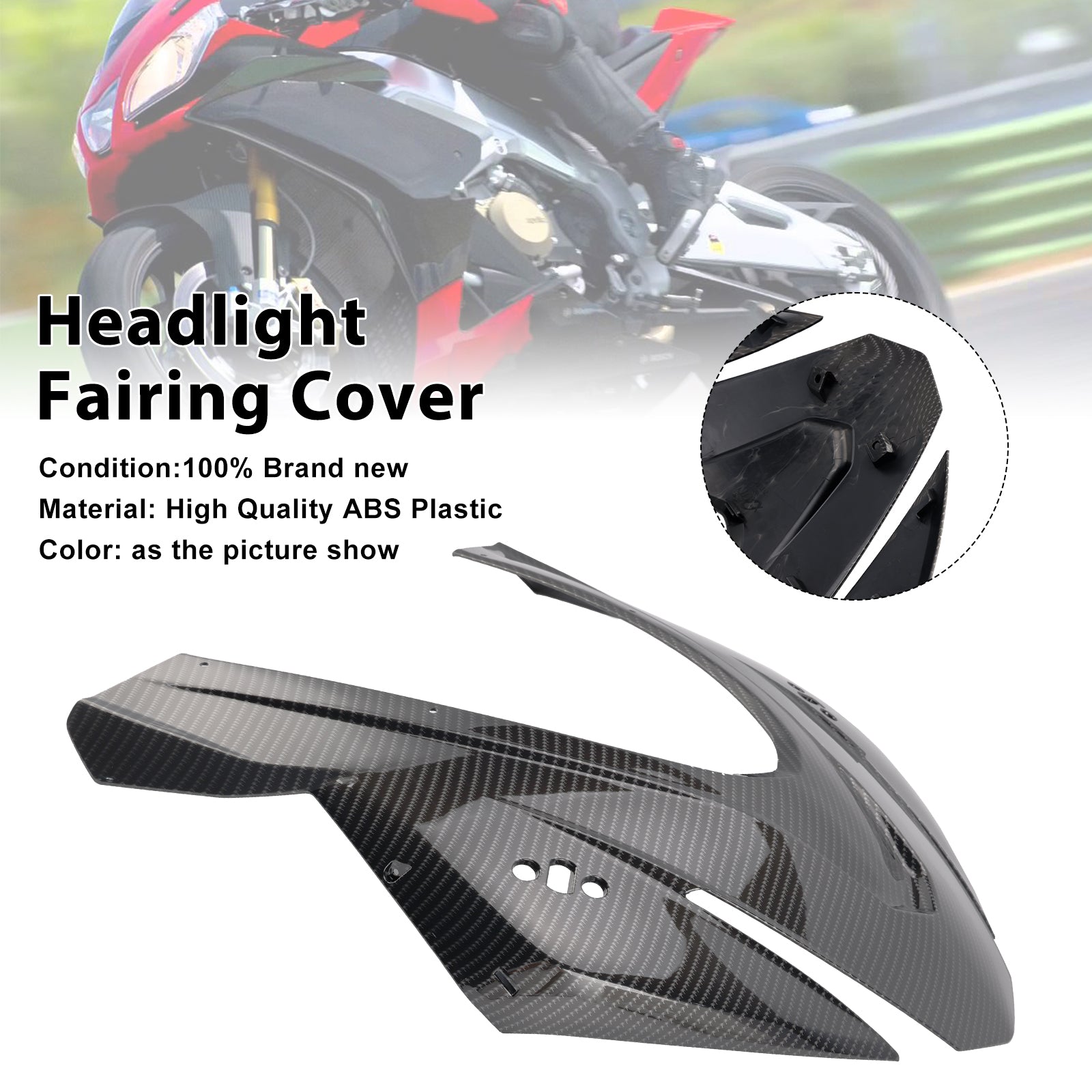 2021-2024 Aprilia RSV4 Headlight Fairing Windshield Cover