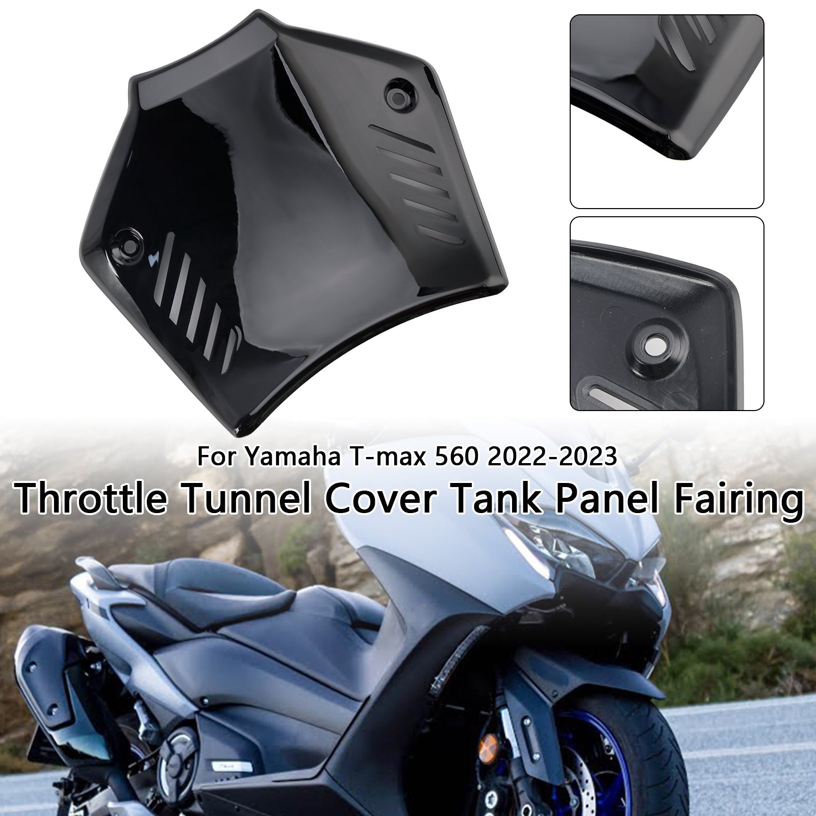 Throttle Tunnel Cover Tank Panel Fairing Yamaha Tmax 560 2022 2023