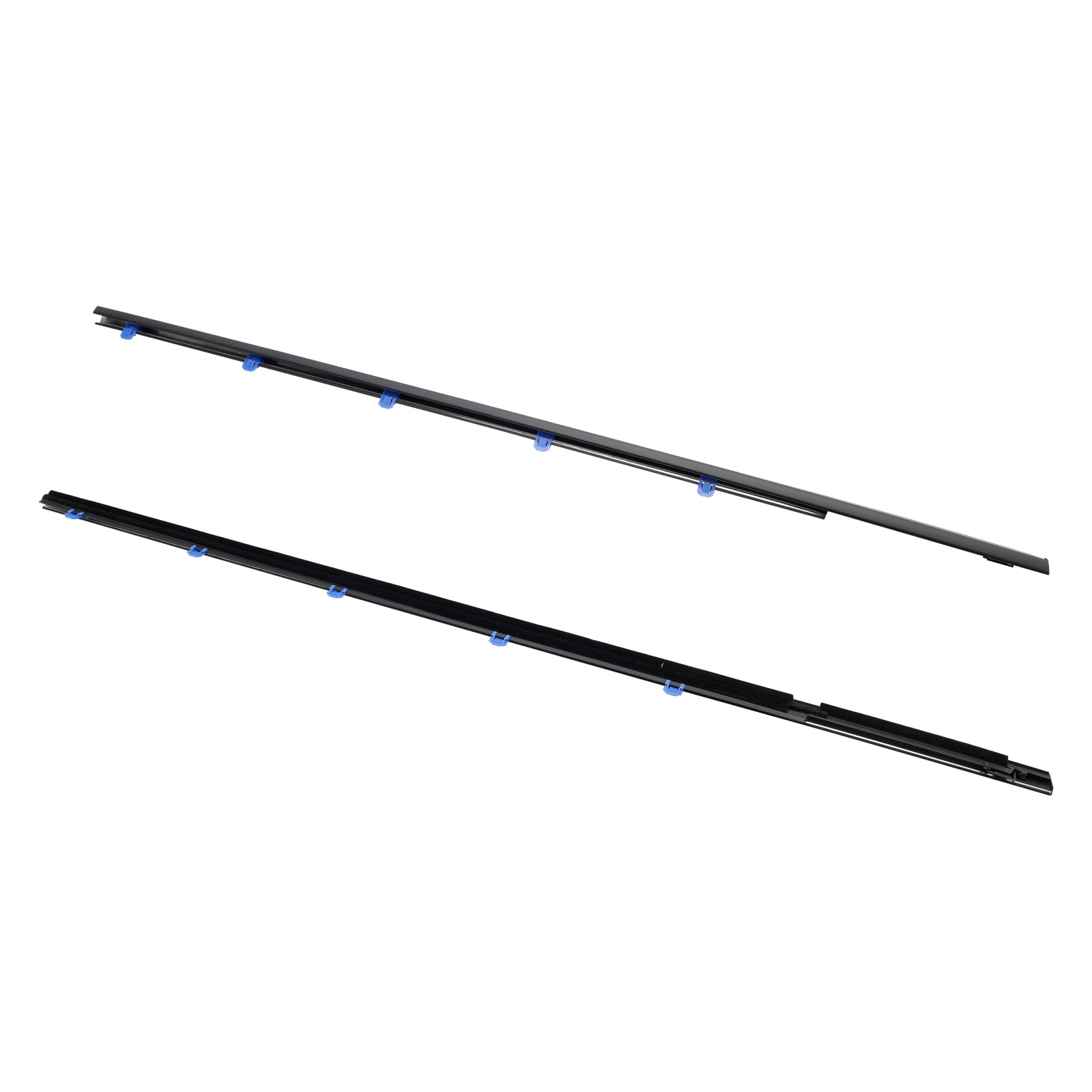 Honda Civic Coupe 2d 2012-2015를위한 왼쪽+오른쪽 Weatherstrip 벨트 성형