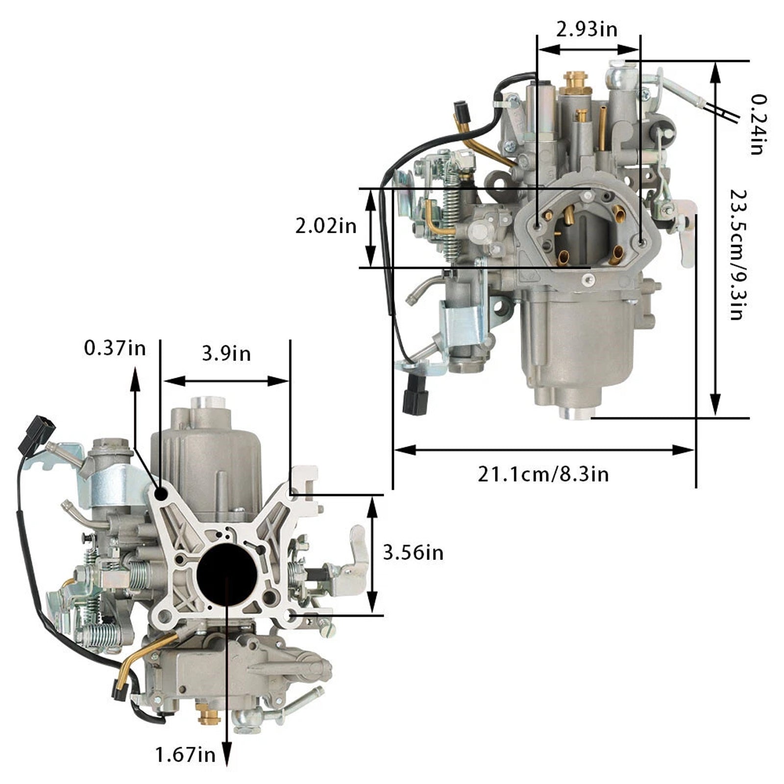 Carburetor Carb MD192036 For Mitsubishi Lancer Proton Saga 4G13 4G15