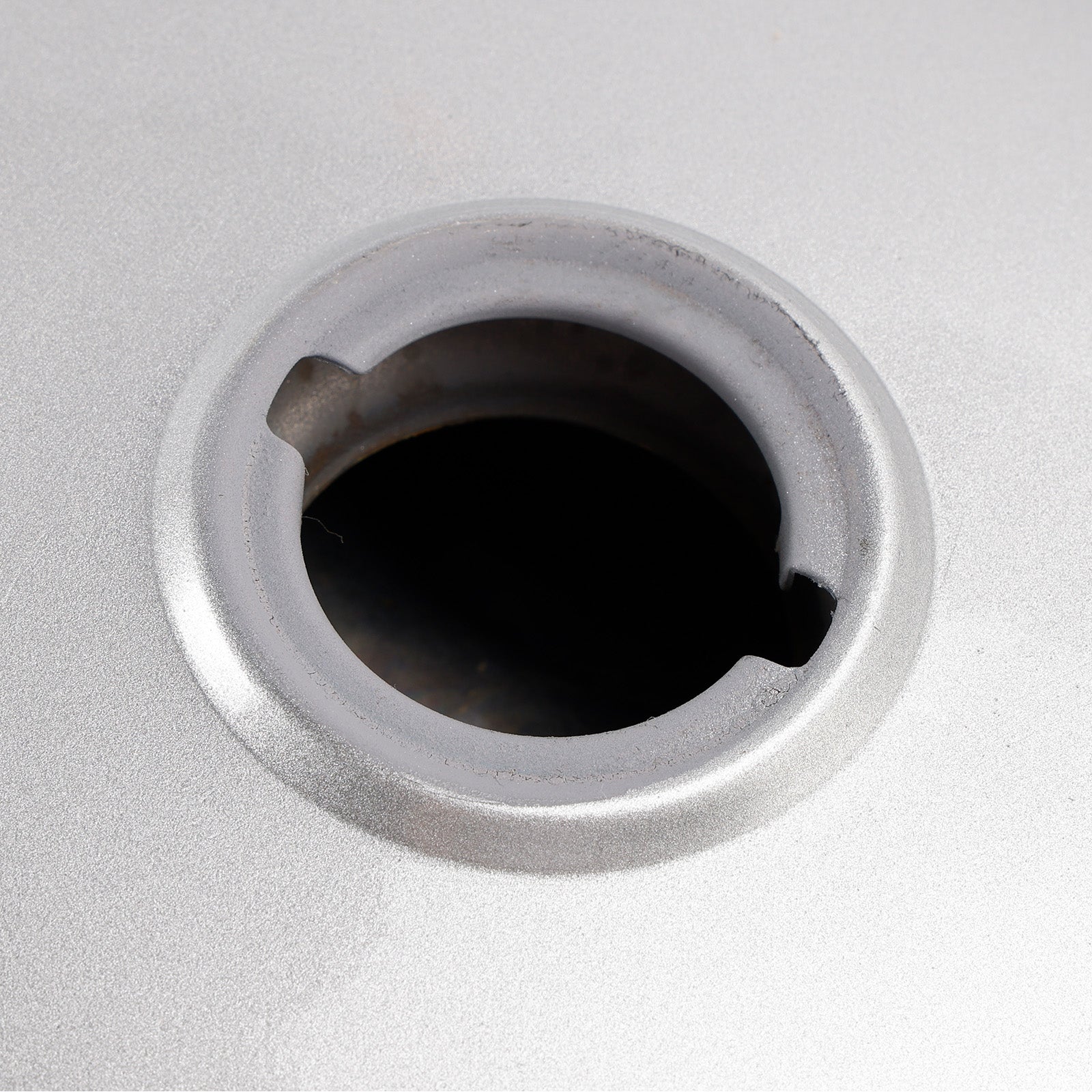 Silver Cafe Racer Gas Tank Motorcycle Fuel Retro Classic For Bobber Scrambler