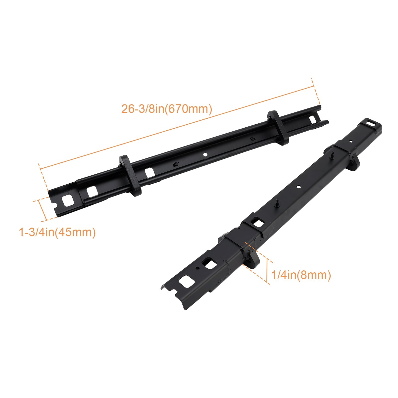 2015-2023 Ford Transit 2 Person Bench Seat 2Pcs Seat Bracket Floor Track Bracket