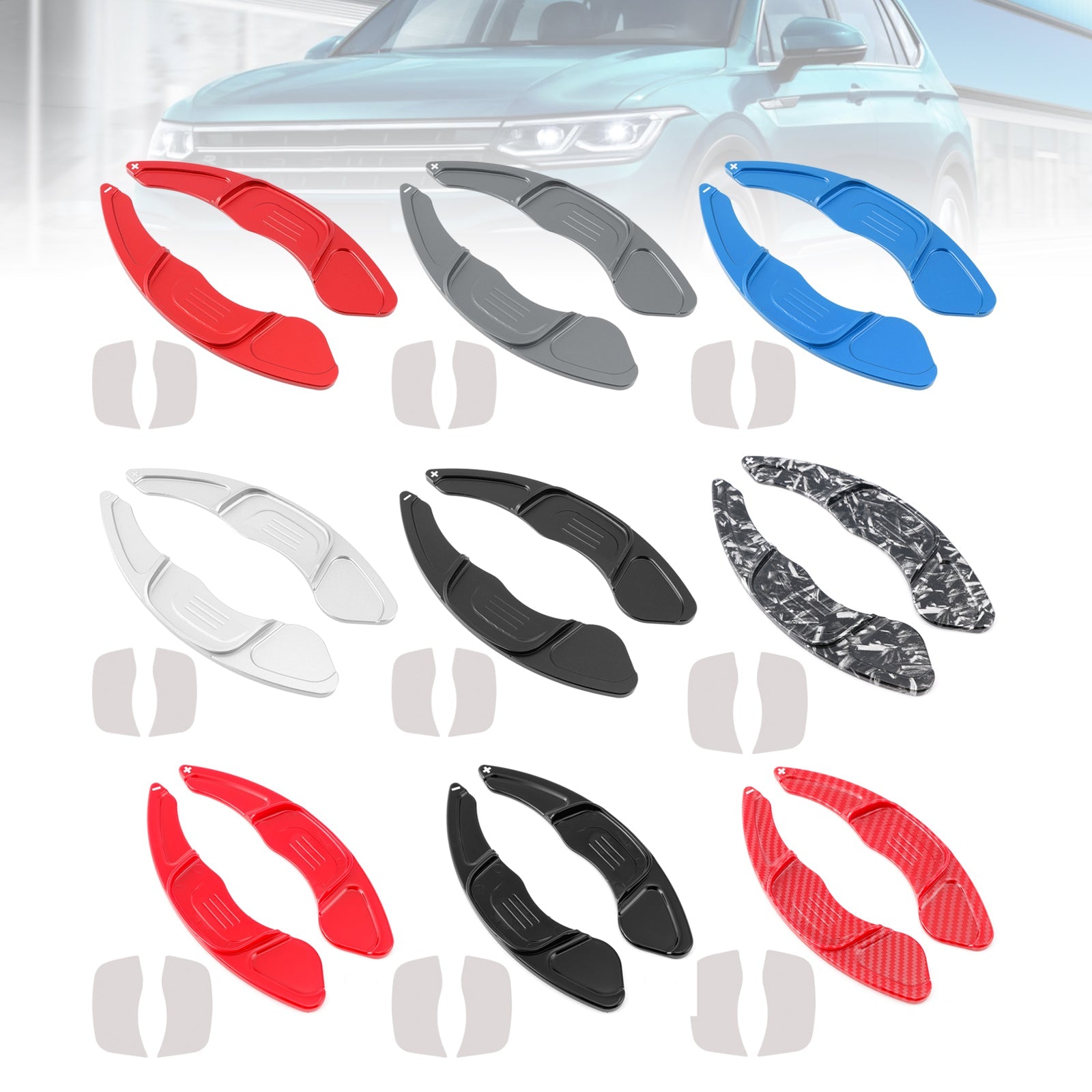 Steering Wheel Paddle Shifter Extension For VW Golf 7 T-ROC