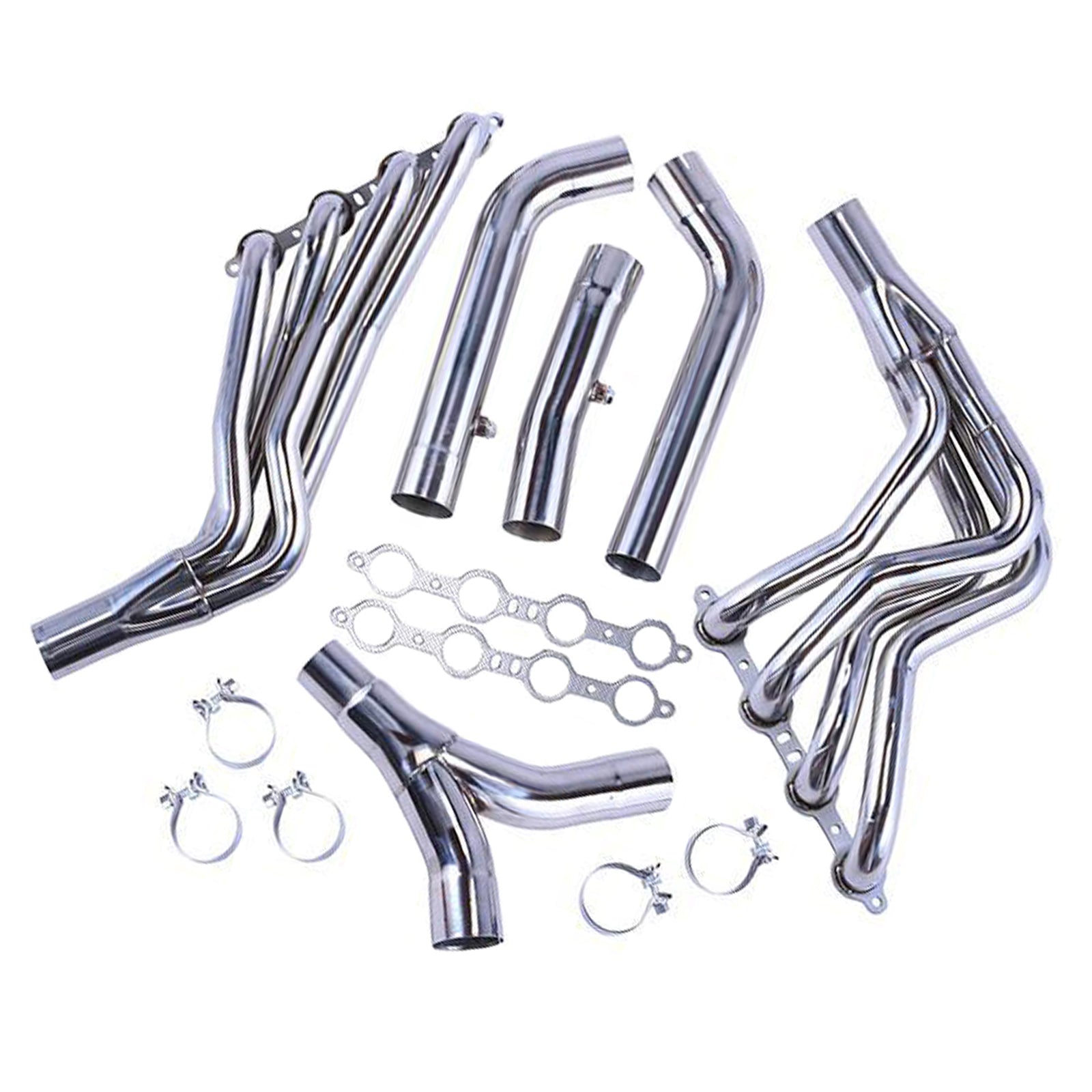 Exhaust Manifold Header Fit Chevy LS1 Camaro Race Version F-Body 1-7/8