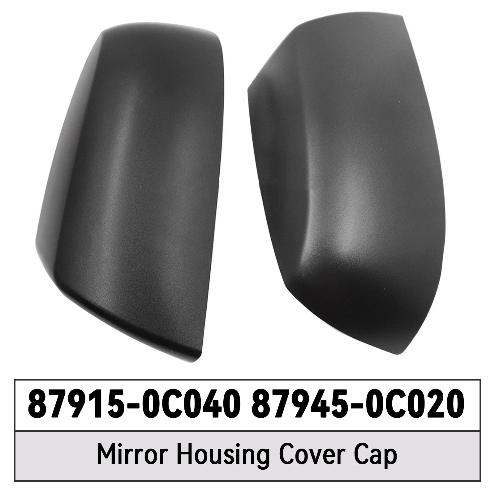 2007-2022 Toyota Sequoia Tundra Rear View Door Wing Mirror Housing Cover Cap