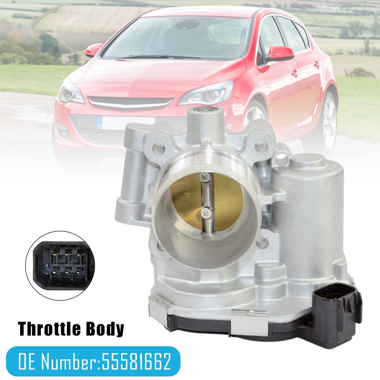 2015-ONWARDS For OPEL/VAUXHALL CORSA Mk IV (E) (X15) 1.4 Throttle Body 55581662