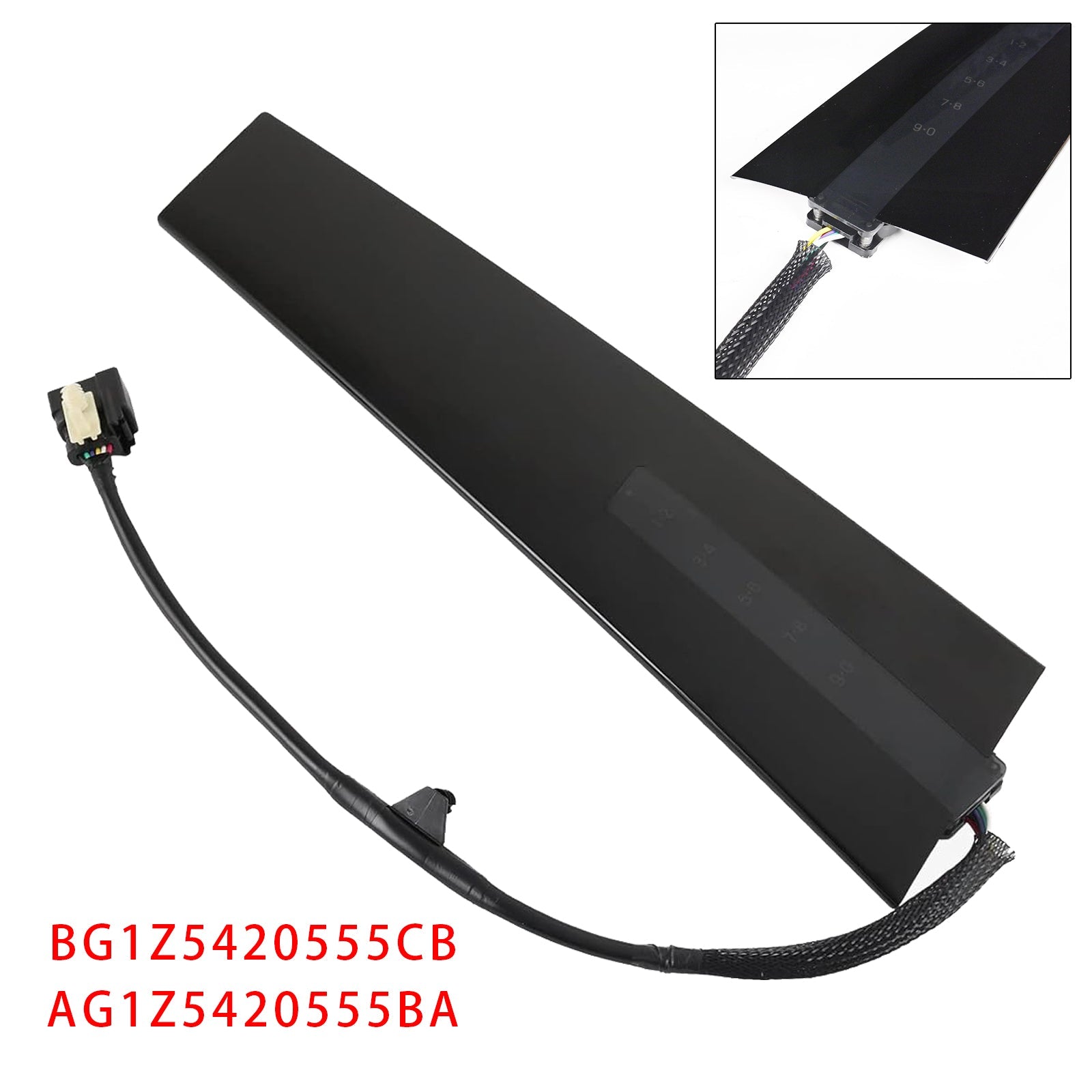 2011-2019 Ford Taurus Front Driver Left B Pillar Molding Trim Keyless Entry