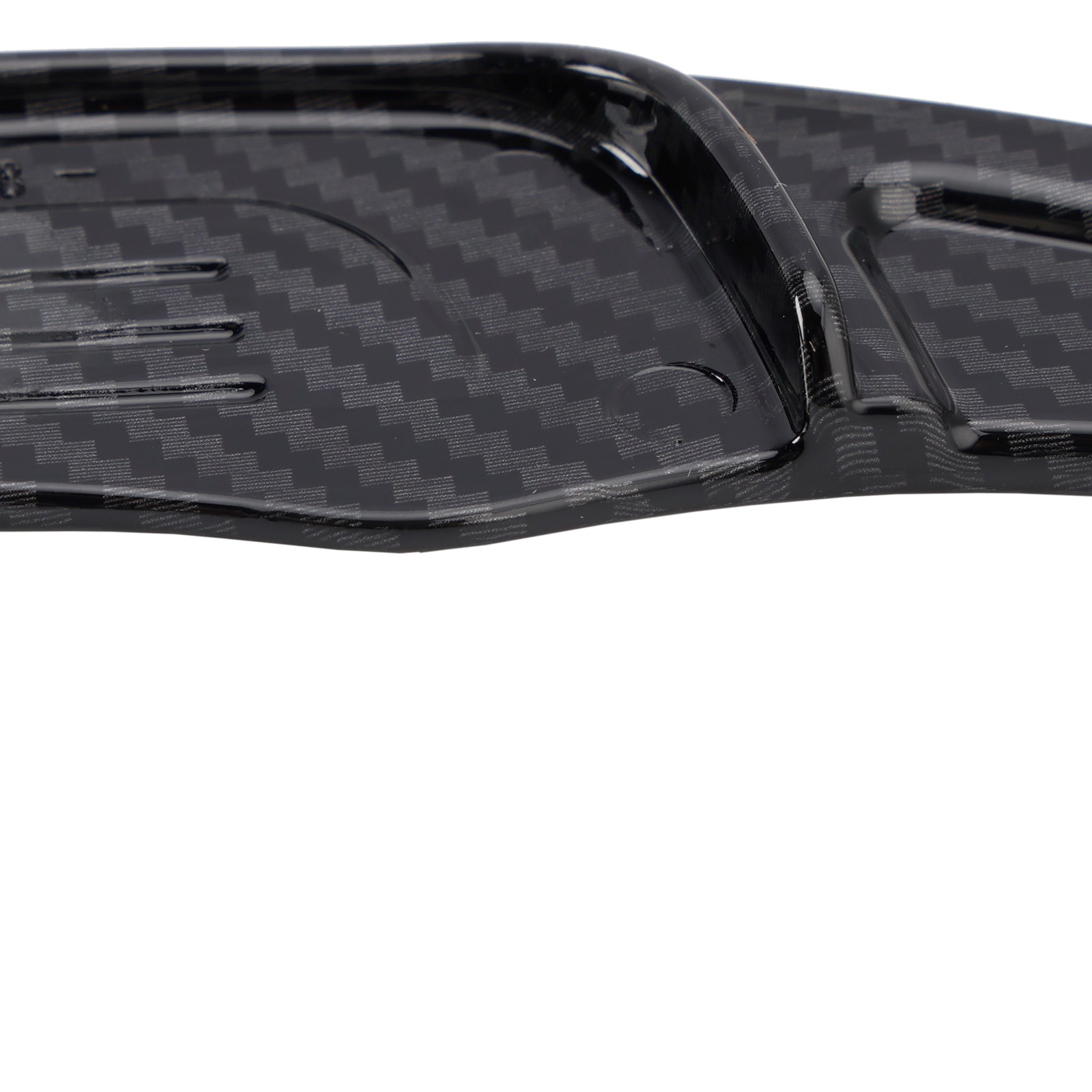 Carbon Look Steering Wheel Paddle Shifter Extension Covers Fit VW MK7 Golf