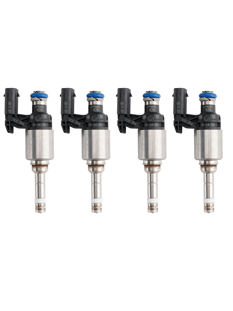 4PCS Fuel Injector 04E906036Q Fit Audi A3 Fit Seat Leon Fit Skoda Fit VW Passat