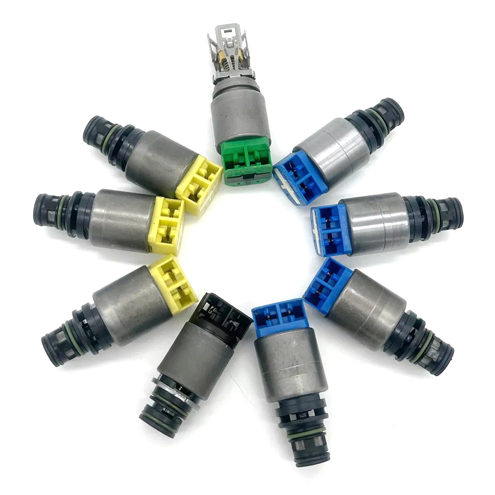 9pcs 8HP50 8-Speed Automatic Transmission Solenoid For BMW Dodge Jeep Alfa Romeo