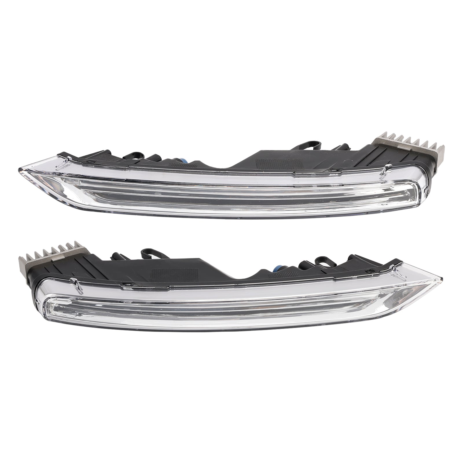 Pair LED Fog DRL Daytime Running Lights For Porsche Cayenne 958 2015-2017