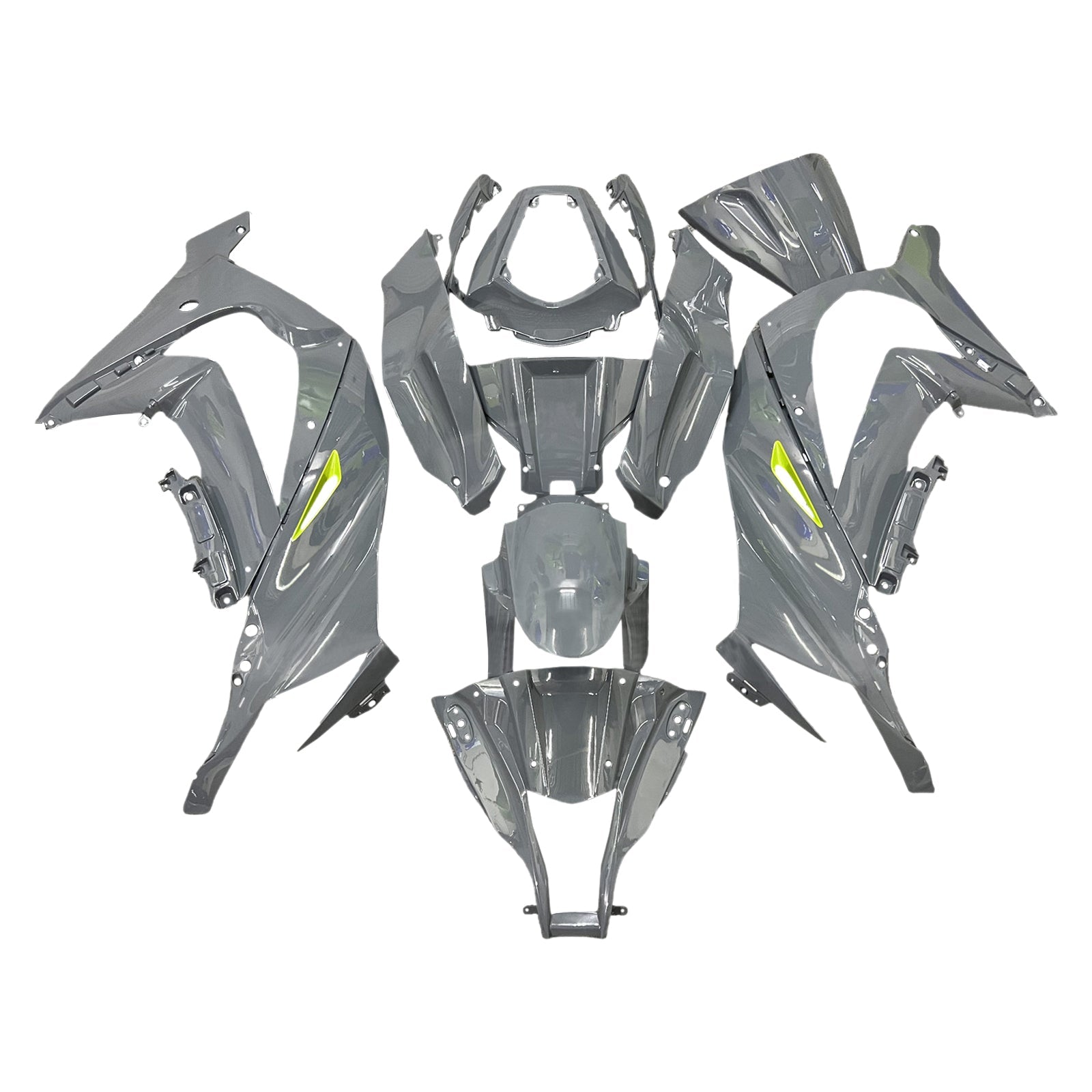 Injection Fairing Kit Bodywork Plastic ABS fit For Kawasaki ZX10R 2011-2015