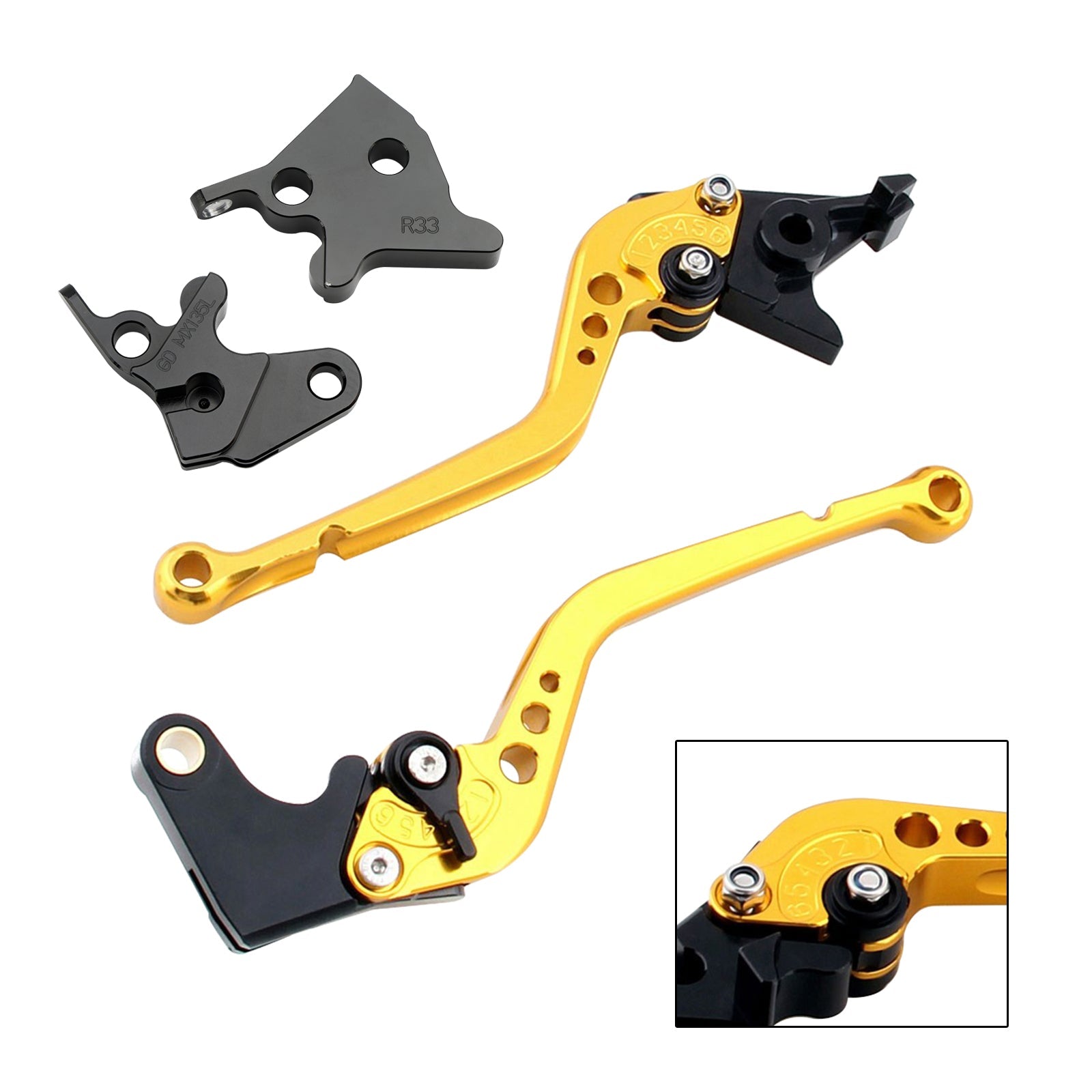 2005-2014 야마하 YBR125 롱 클러치 브레이크 레버