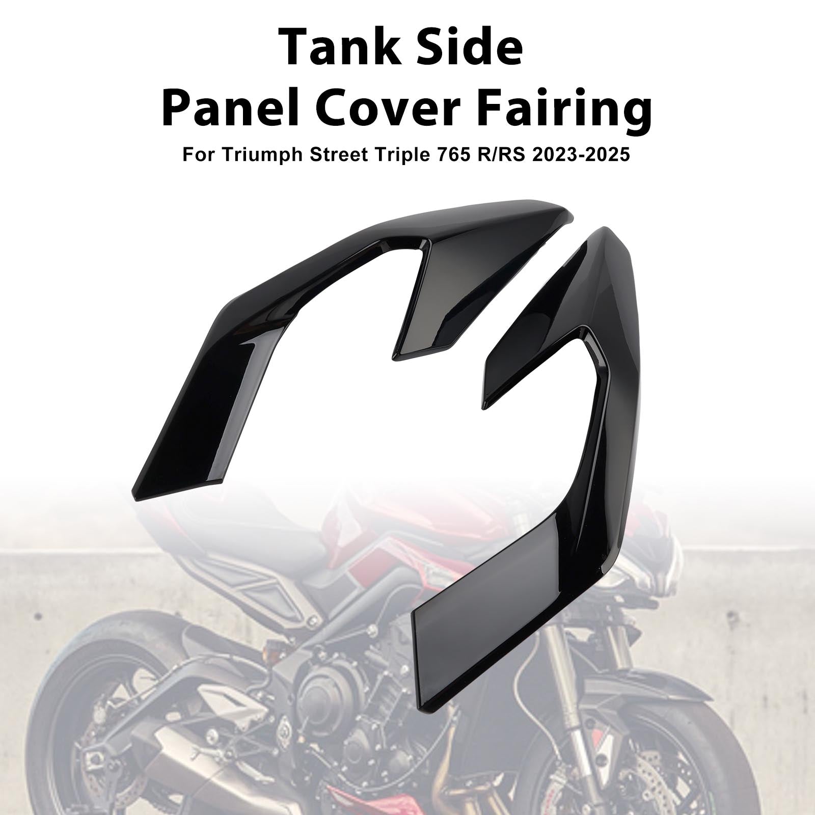 2023-2025 Street Triple 765 R/RS Tank Side Cover Panel Fairing