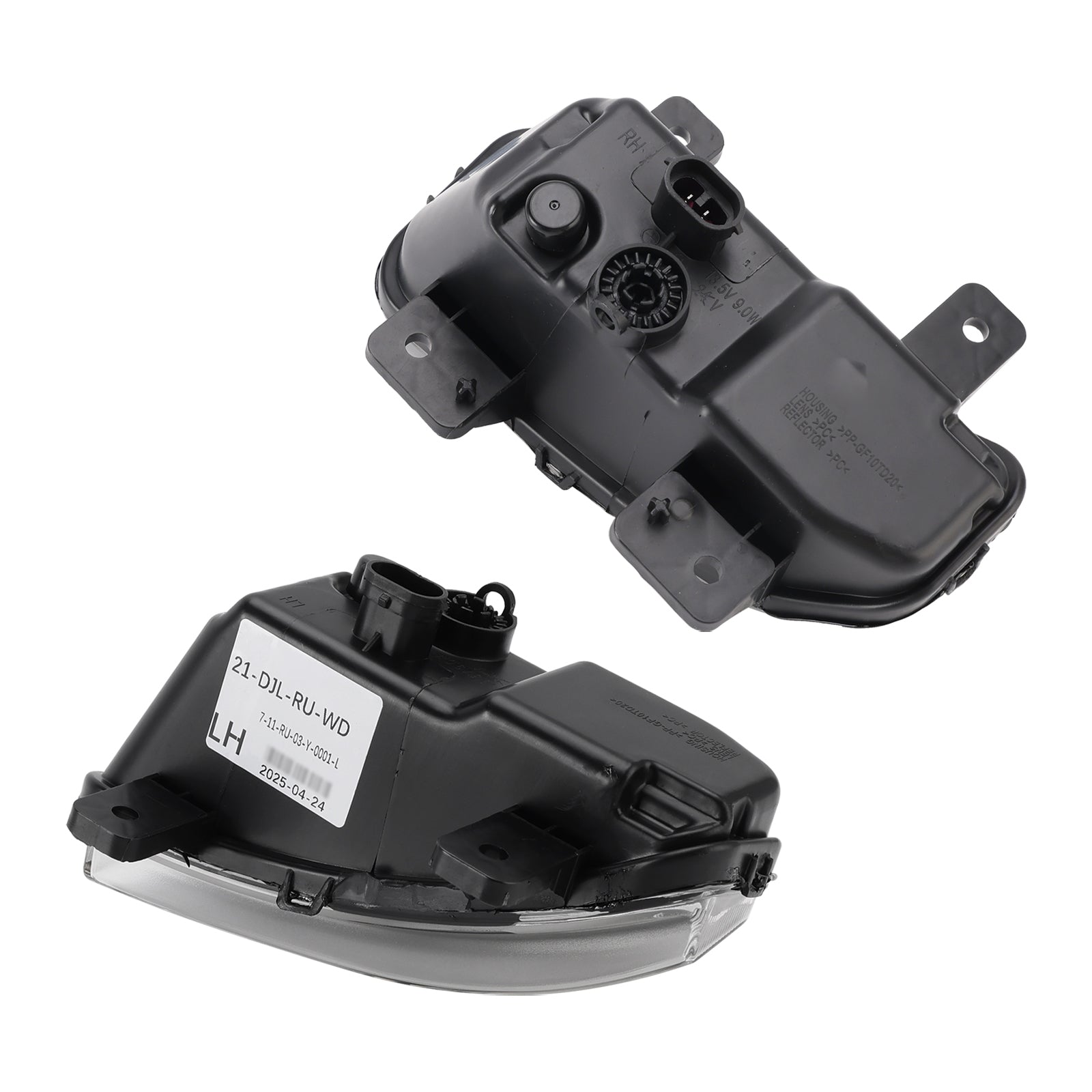 2024 For Chrysler Pacifica (submodel: Hybrid Premium S Appearance, Hybrid Road Tripper) Left + Right LED Fog Light 68477195AA