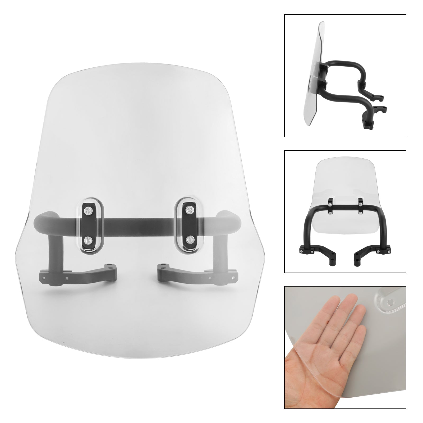 Honda Hunter Cub CT125 2019-2023 ABS Motorcycle Windshield WindScreen