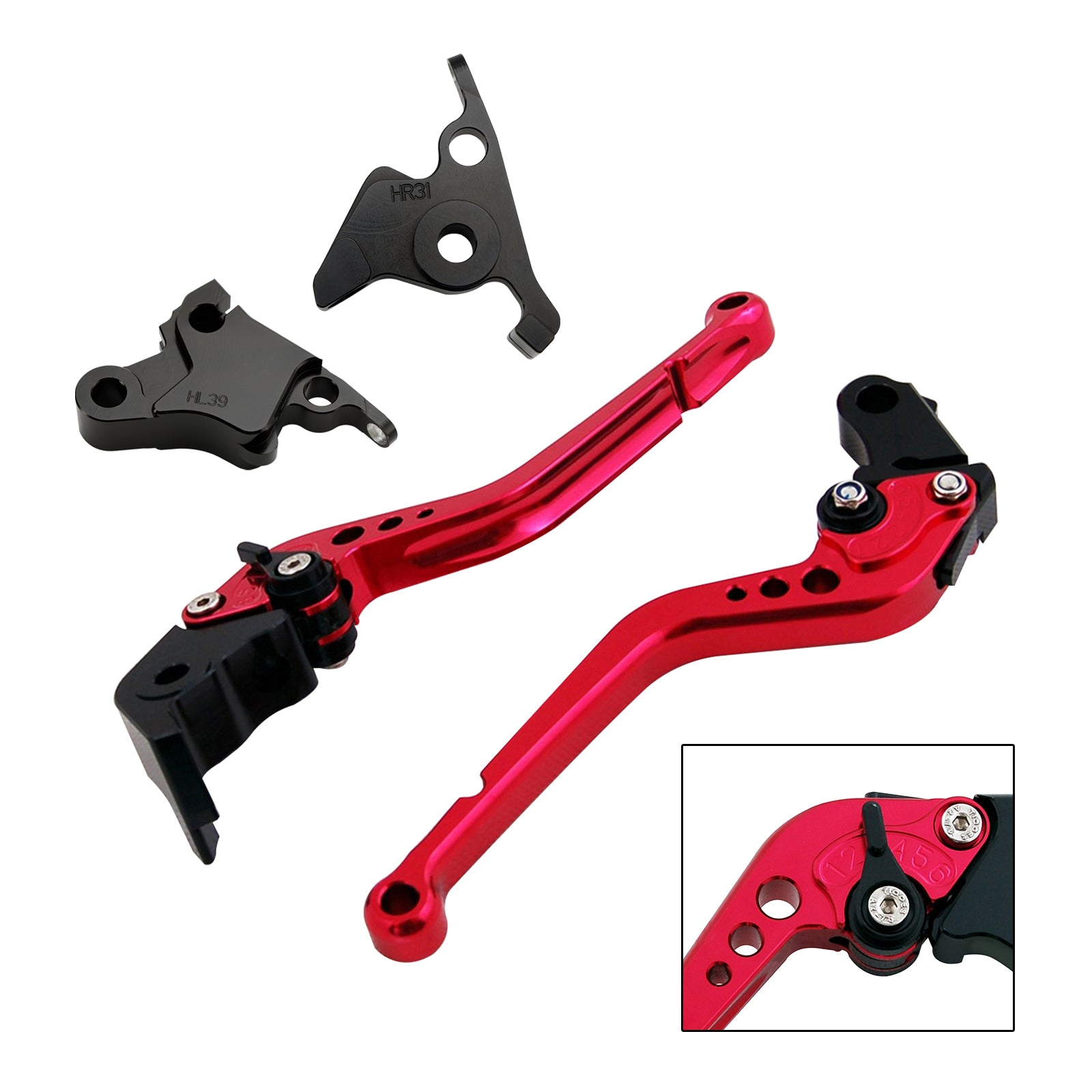 Long Clutch Brake Lever fit for CFMOTO 450SS 450SR 21-23 450NK 23-24