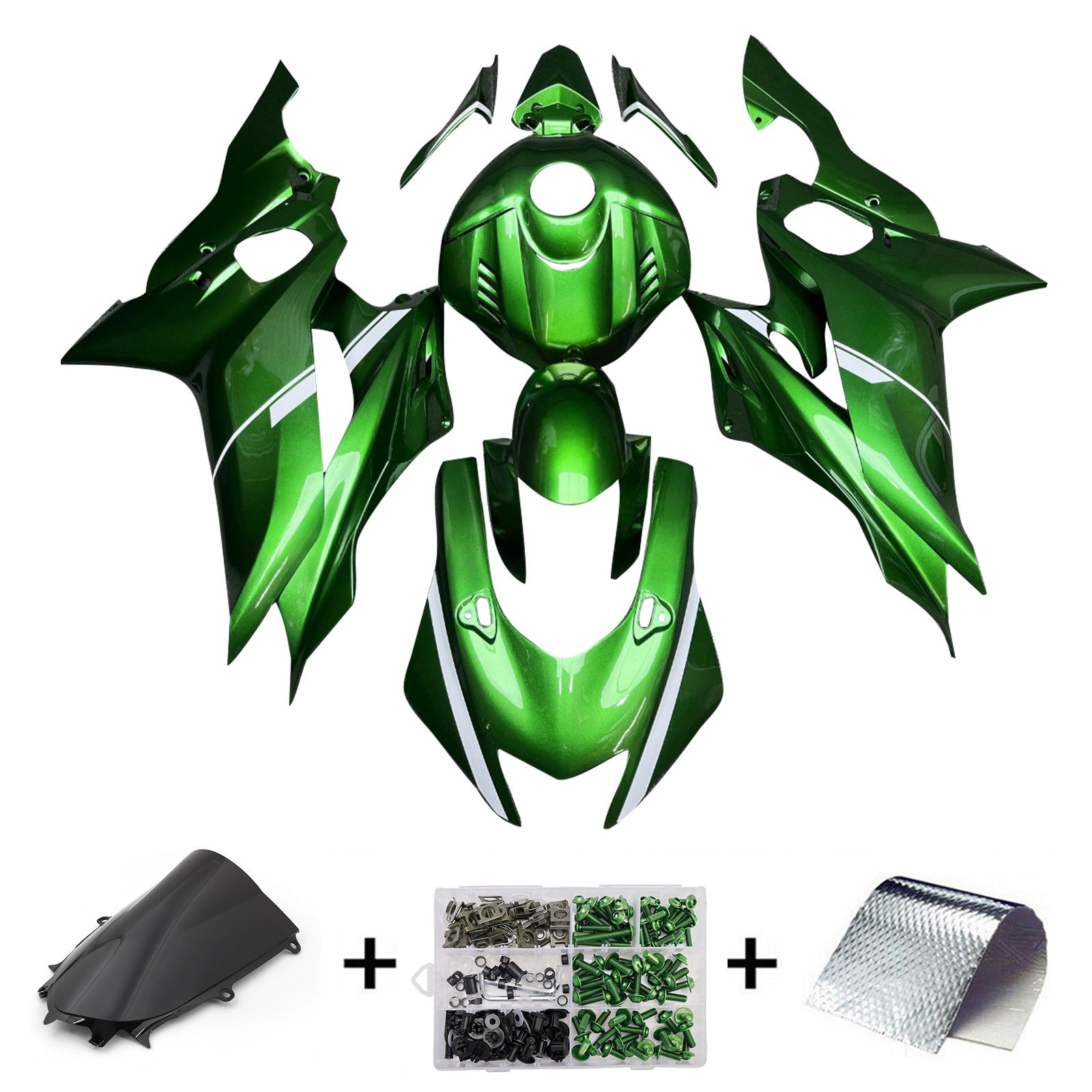 Injection Fairing Kit Bodywork Plastic ABS fit For Yamaha YZF-R6 2017-2023