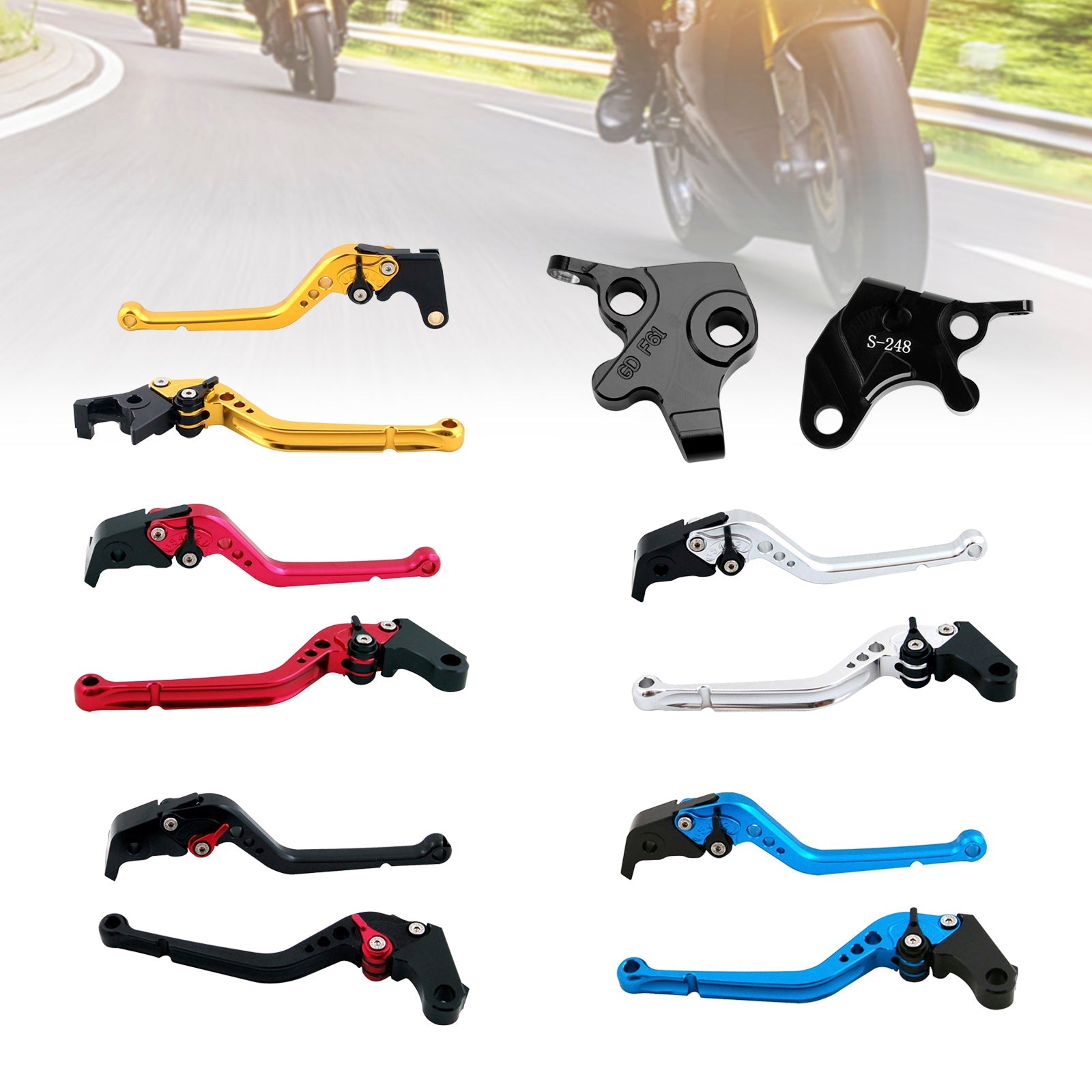 2008-2011 YAMAHA YZF R125 Long Clutch Brake Lever